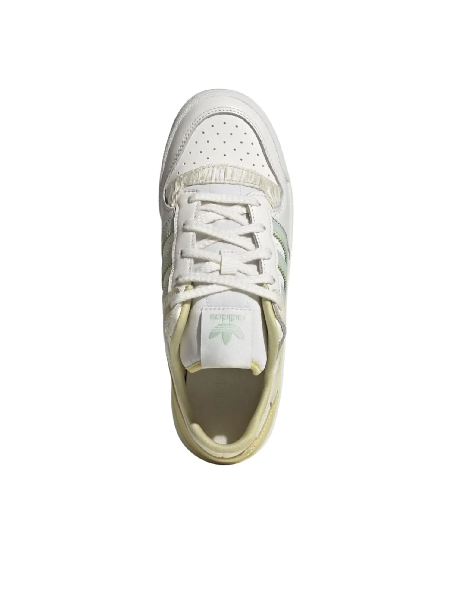 (WMNS) Adidas Forum Low CL 'Cloud White Green' — изображение 2 из 4, белый/зеленый