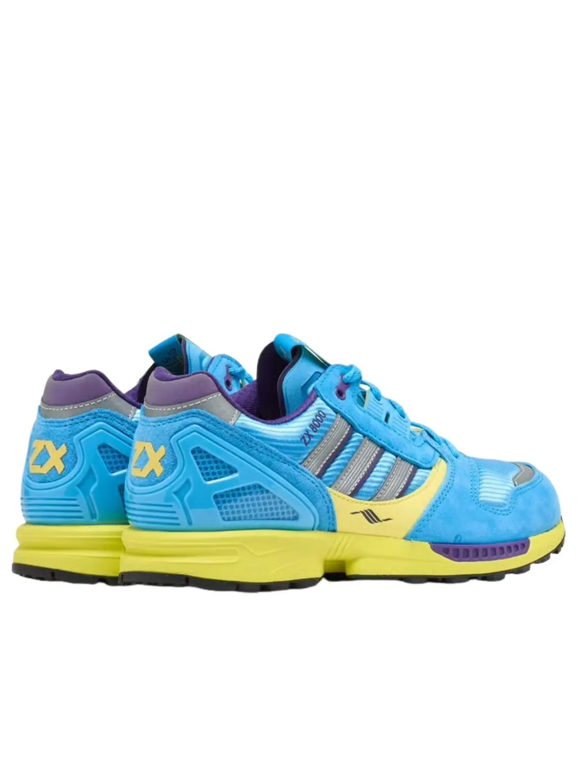 Adidas ZX 8000 'Consortium Blue Glow Unity Purple' — изображение 5 из 5, синий/синий/фиолетовый