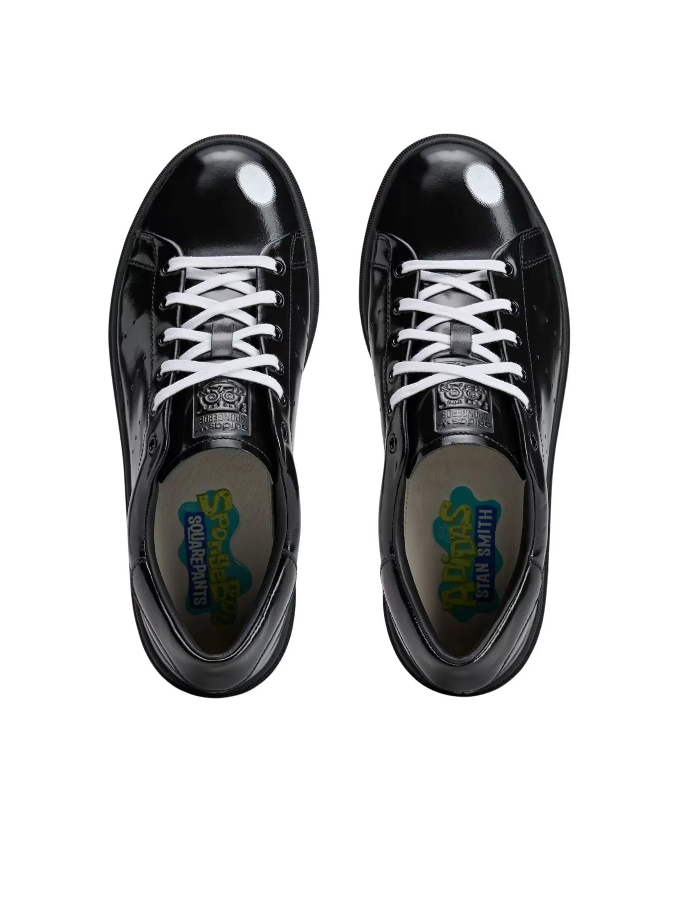 Adidas Stan Smith 'Freizeit SpongeBob SquarePants' — изображение 2 из 5, черный/черный/белый