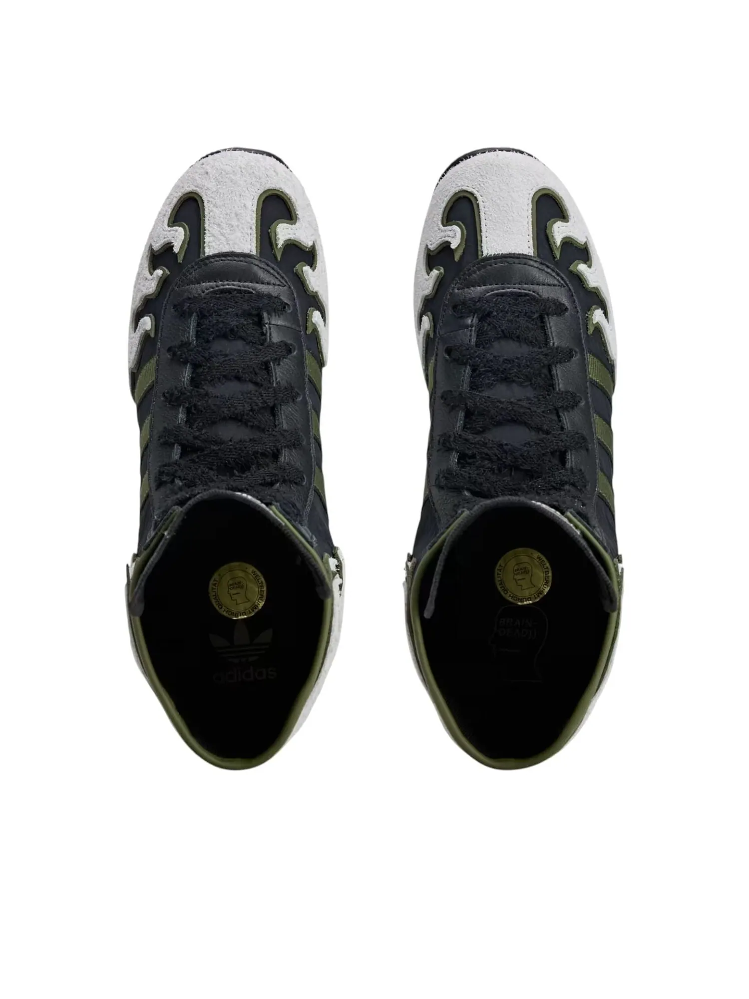 Adidas x Brain Dead Japan Hi 'Black White' — изображение 3 из 6