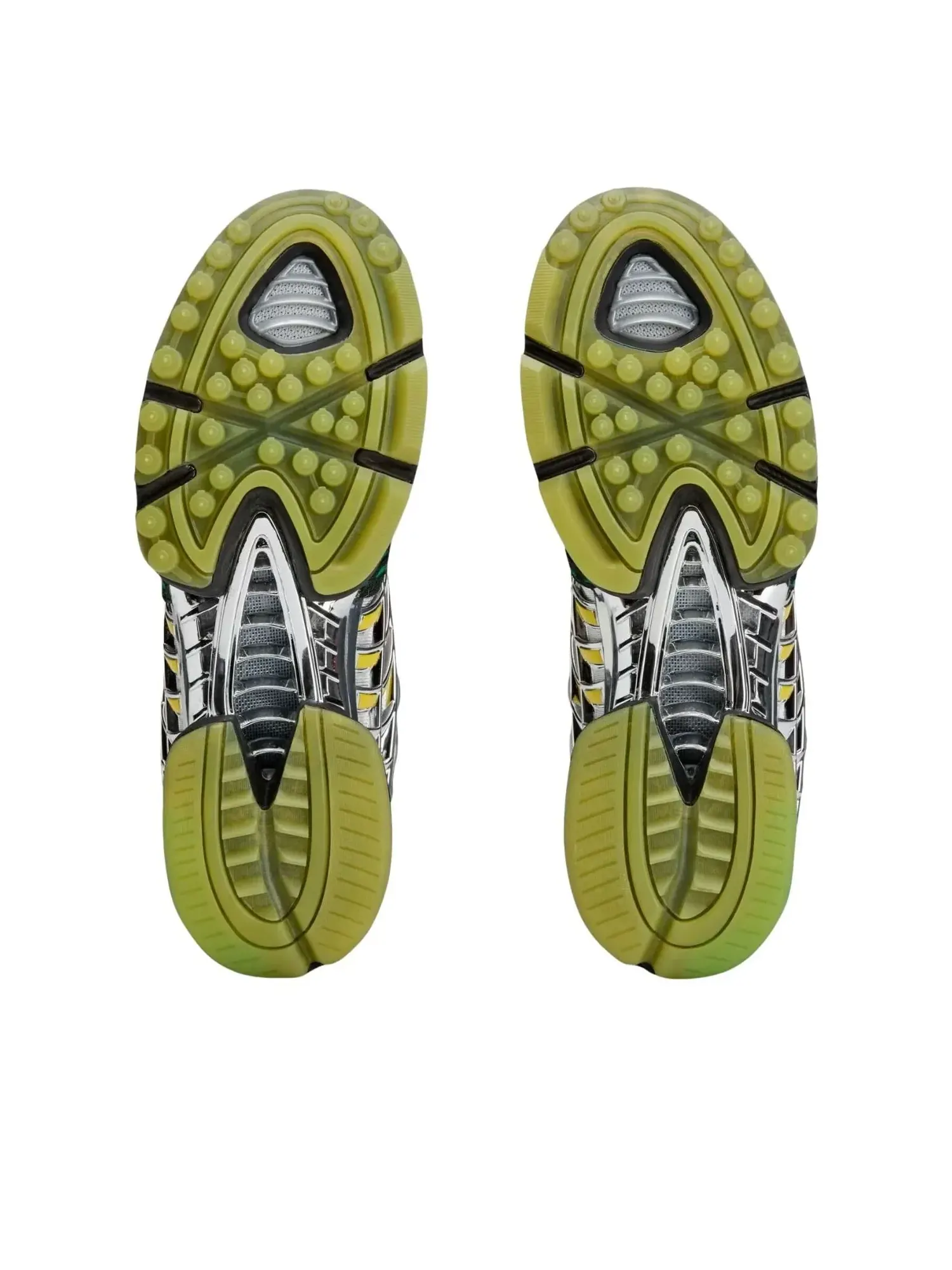 Кроссовки Adidas x Brain Dead Climacool 2 'Green Metallic Silver' — изображение 4 из 6, зеленый