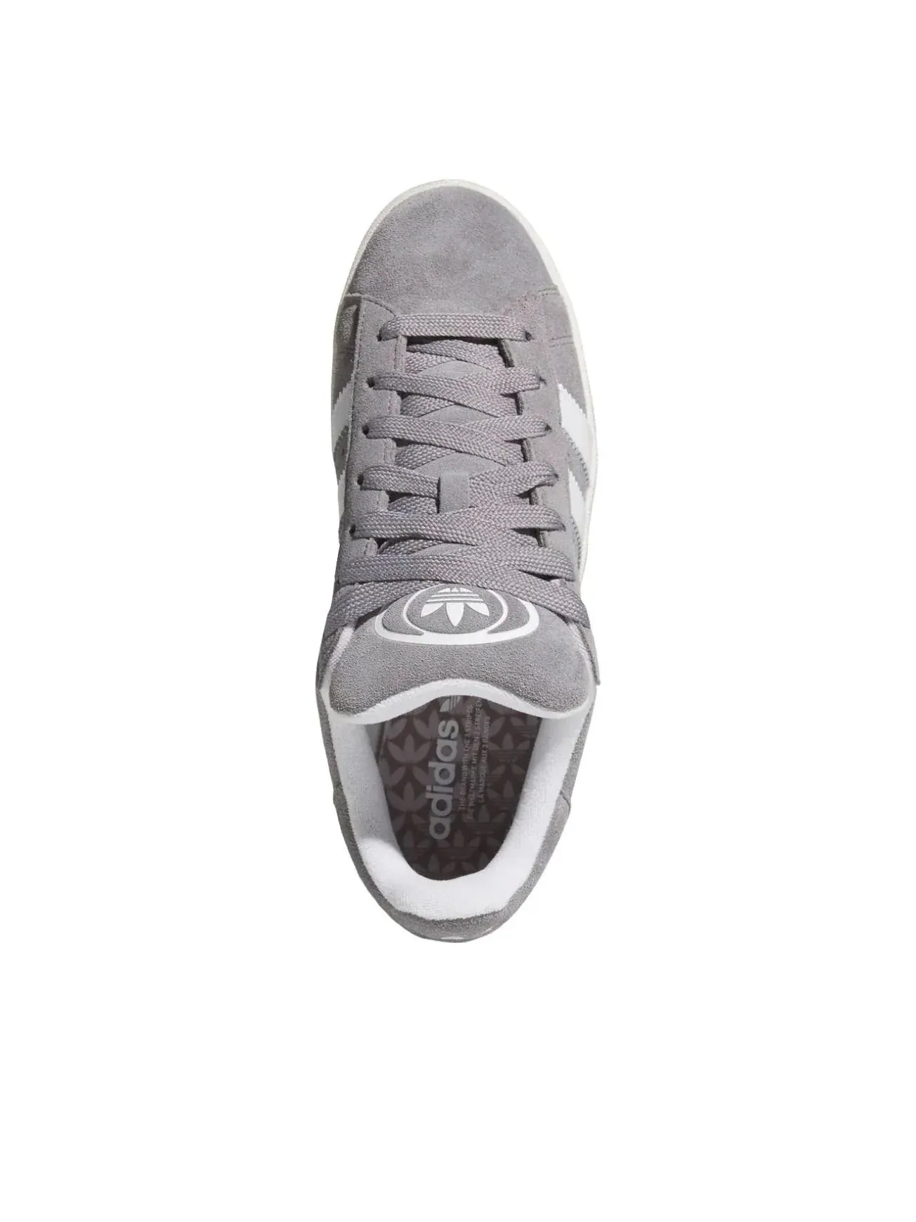 Кроссовки для гольфа Adidas Campus 00s Spikeless Golf 'Grey White' — изображение 2 из 5, серый