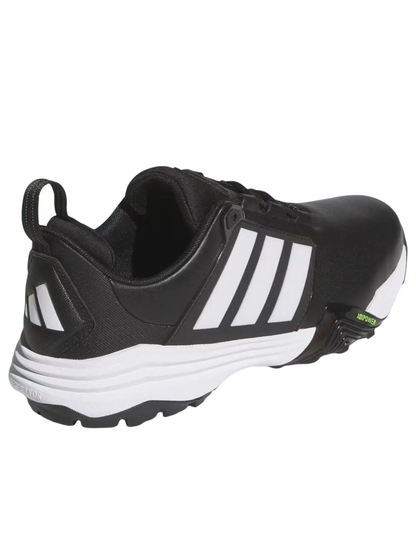 Кроссовки Adidas Adipower 26 Wide Spikeless 'Core Black Cloud White Lucid Lemon' — изображение 3 из 6, черный/белый