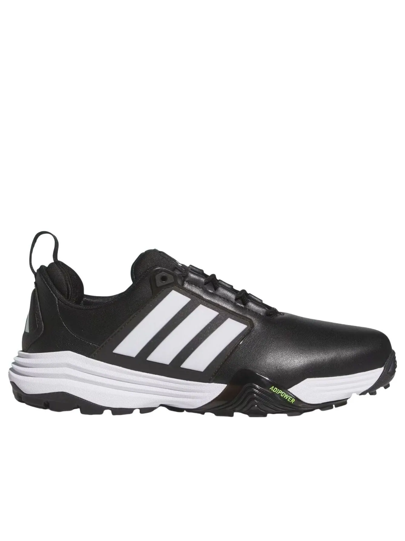 Кроссовки Adidas Adipower 26 Wide Spikeless 'Core Black Cloud White Lucid Lemon' — изображение 6 из 6, черный/белый