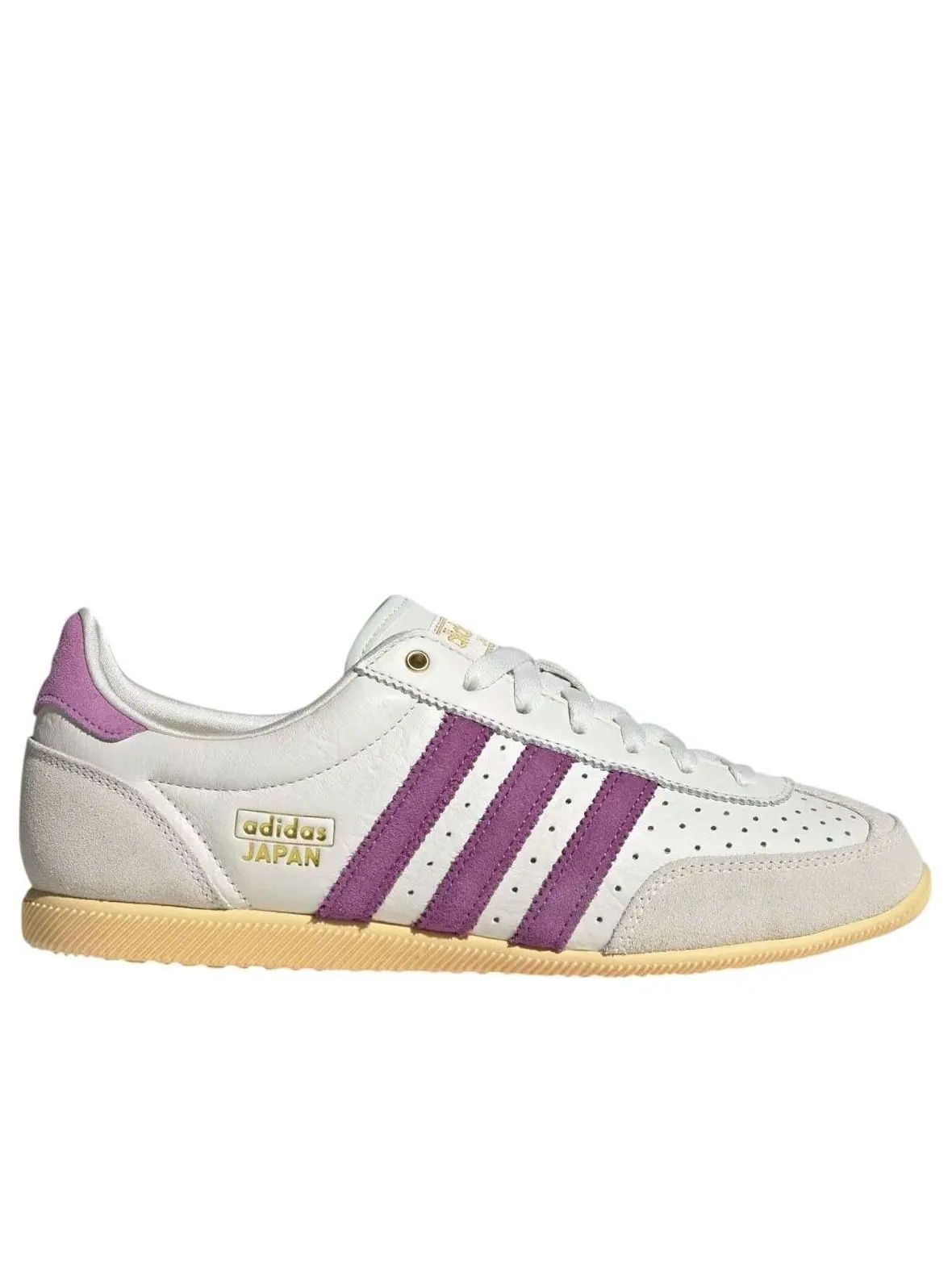 Кроссовки (WMNS) adidas Japan 'Off White Rich Mauve' — изображение 2 из 5, белый