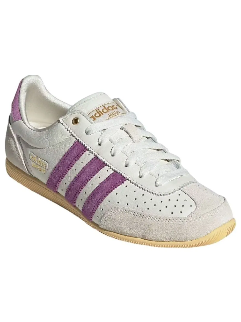 Кроссовки (WMNS) adidas Japan 'Off White Rich Mauve' — изображение 3 из 5, белый