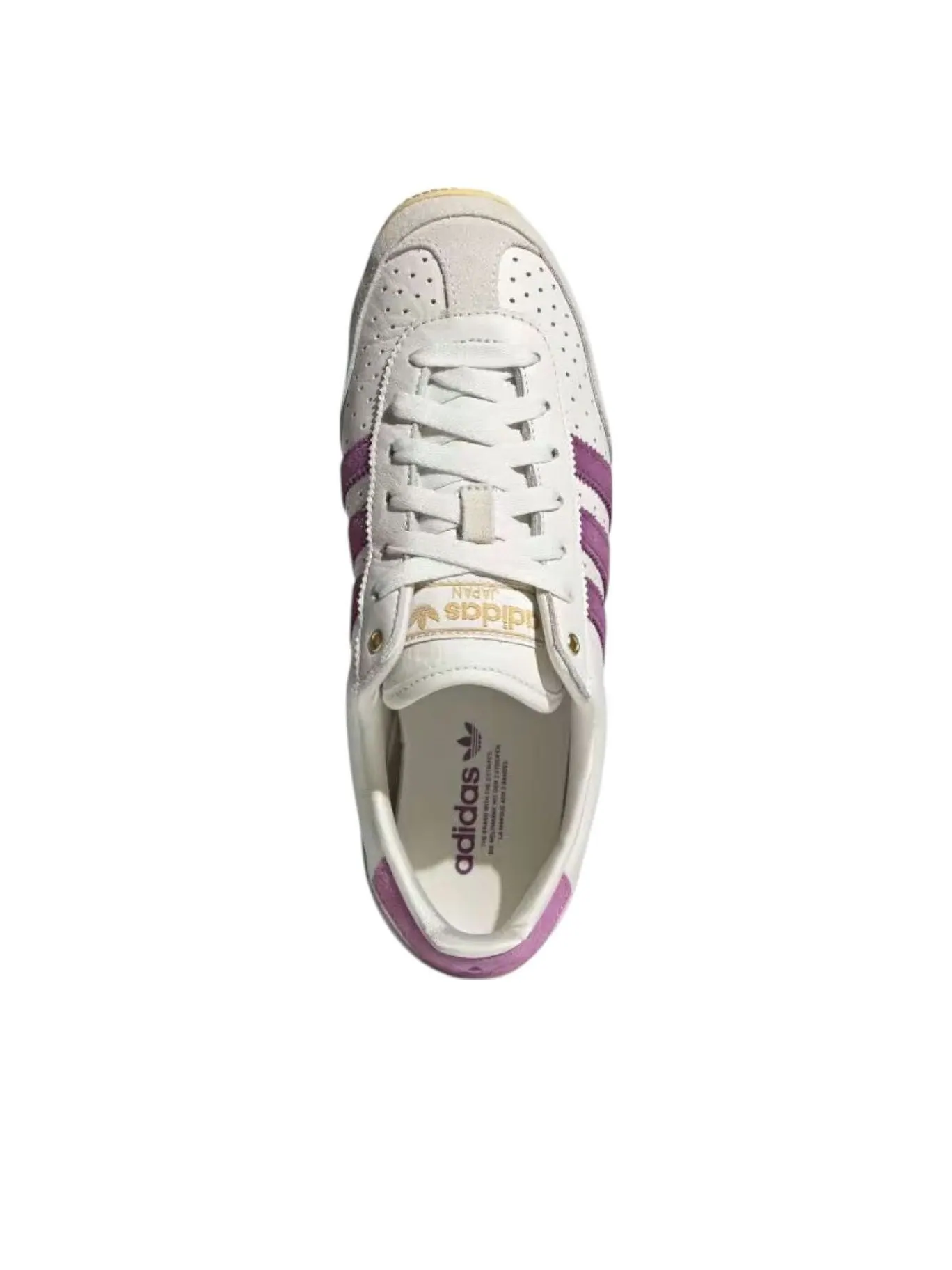 Кроссовки (WMNS) adidas Japan 'Off White Rich Mauve' — изображение 4 из 5, белый