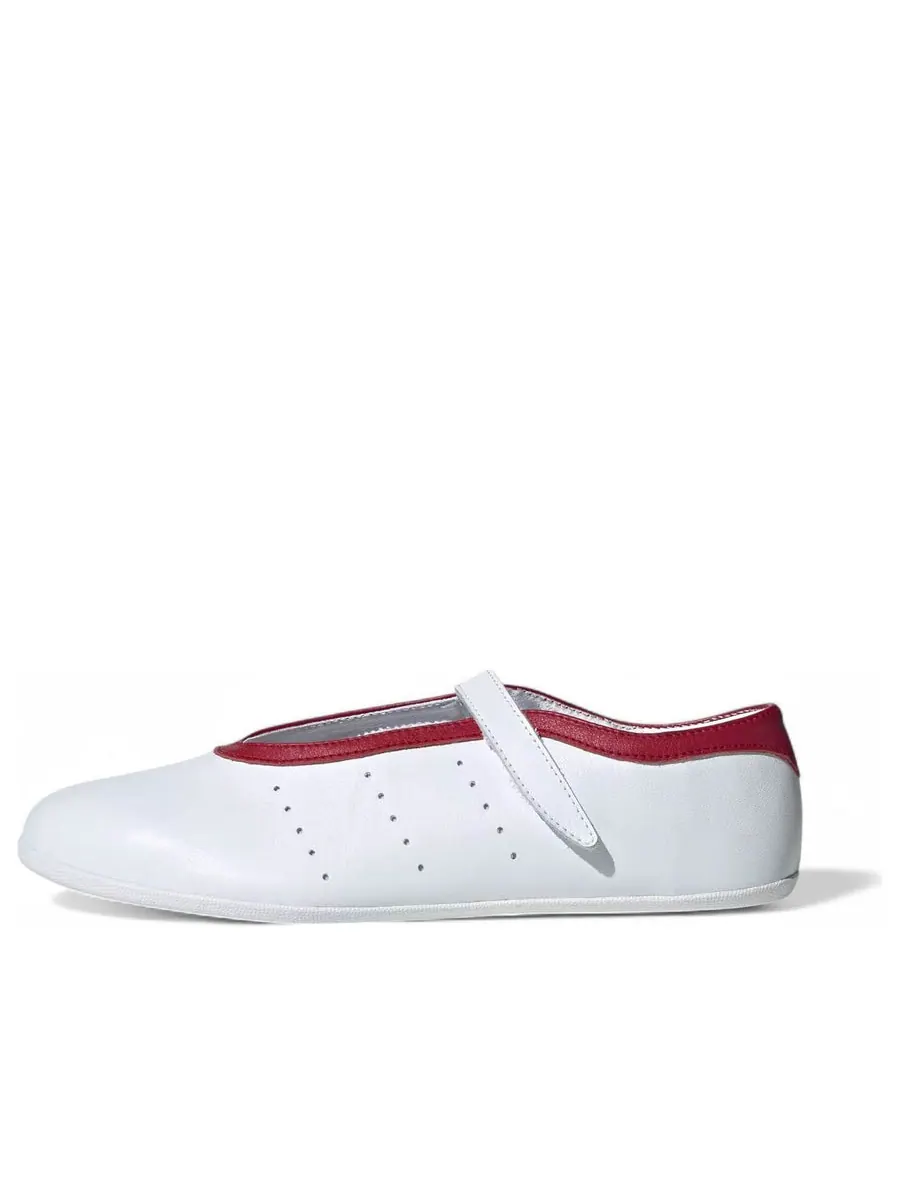 Кроссовки (WMNS) adidas Stan Smith Lo Pro 'Cloud White Red' — изображение 1 из 5, белый
