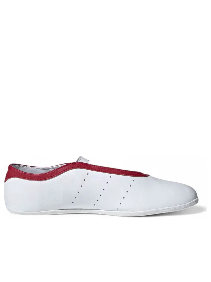 Кроссовки (WMNS) adidas Stan Smith Lo Pro 'Cloud White Red' — изображение 2 из 5, белый
