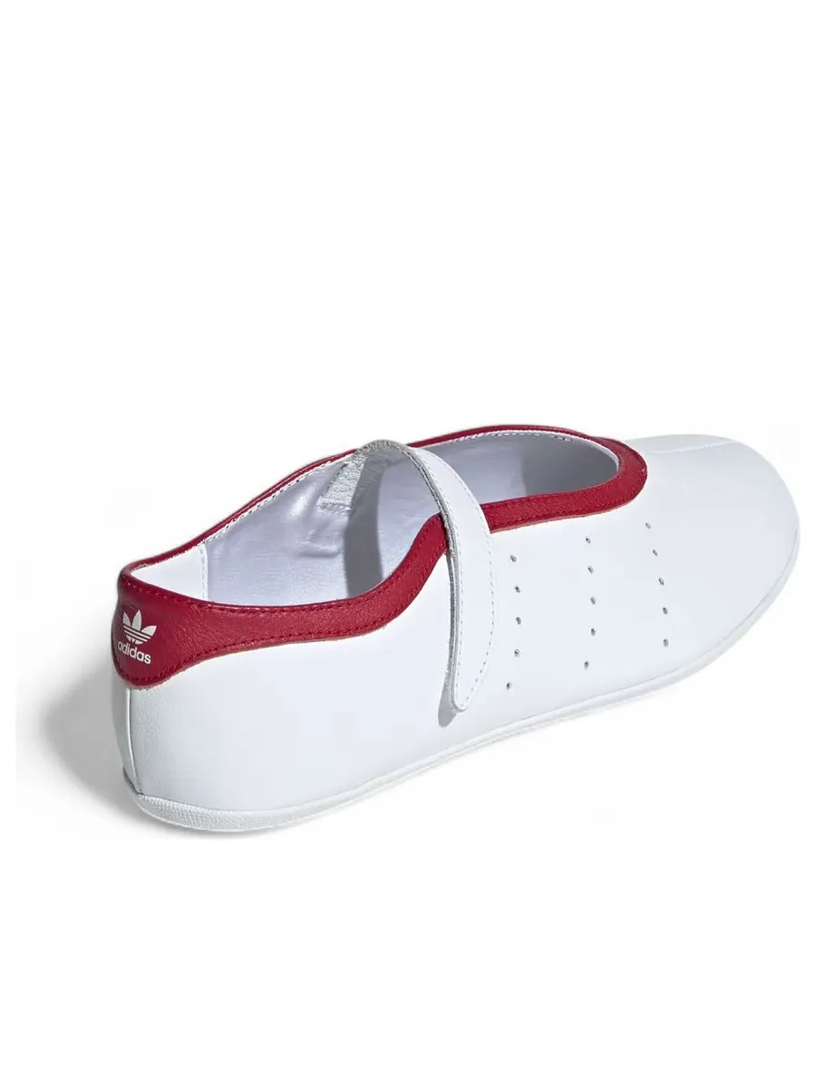 Кроссовки (WMNS) adidas Stan Smith Lo Pro 'Cloud White Red' — изображение 3 из 5, белый