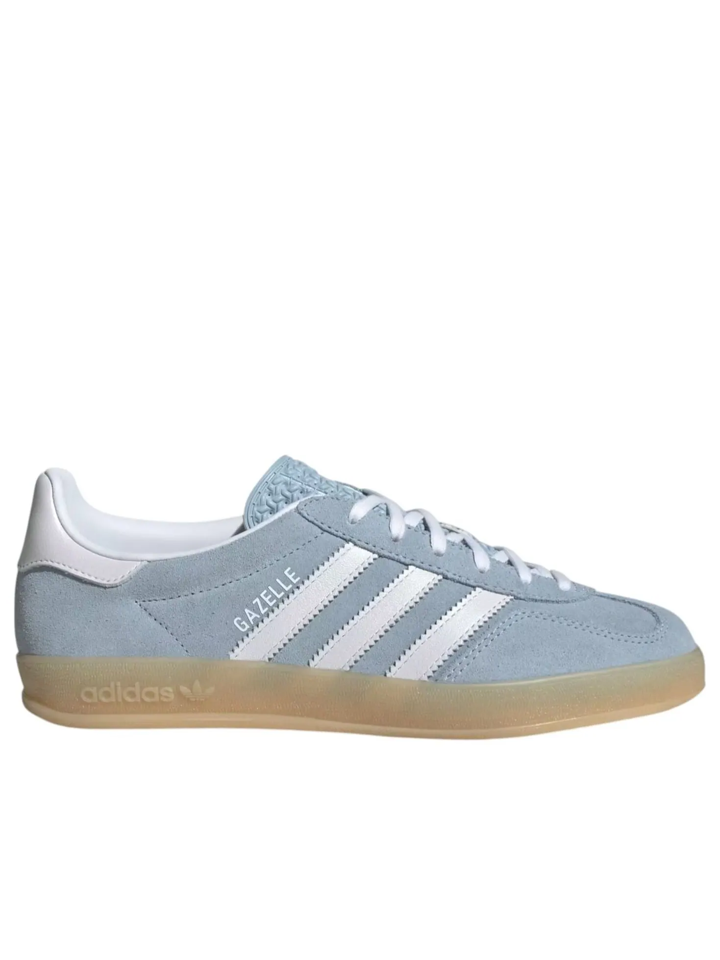 (WMNS) Adidas Gazelle Indoor 'Wonder Blue White Gum' — изображение 2 из 5, синий/белый