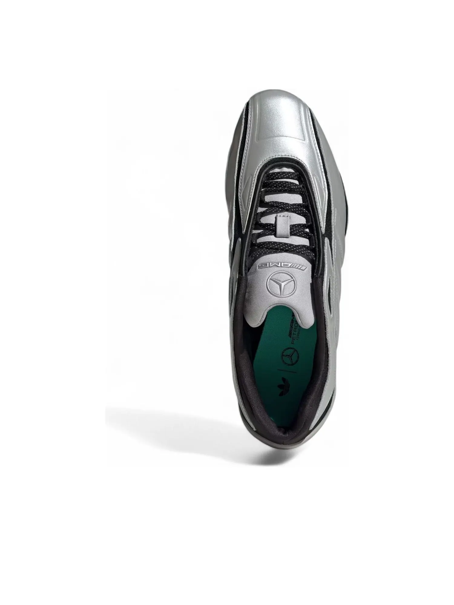 Кроссовки adidas Adiracer GT 'Mercedes-AMG Petronas Formula One Team Silver' — изображение 5 из 6, серебряный