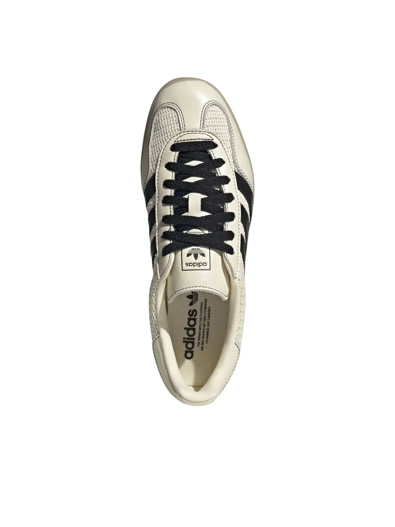 Adidas Gazelle Indoor 'Cream White Black' — изображение 3 из 6