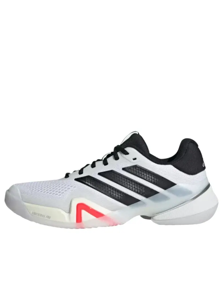 Мужские теннисные кроссовки с шнуровкой Barricade Adidas — изображение 1 из 5, белый
