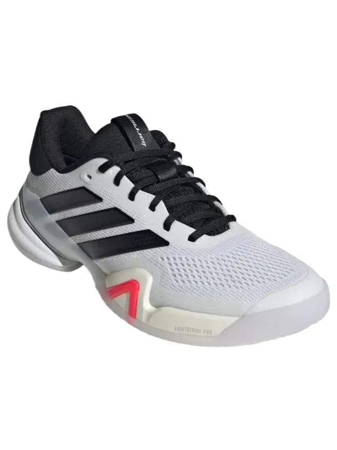 Мужские теннисные кроссовки с шнуровкой Barricade Adidas — изображение 3 из 5, белый