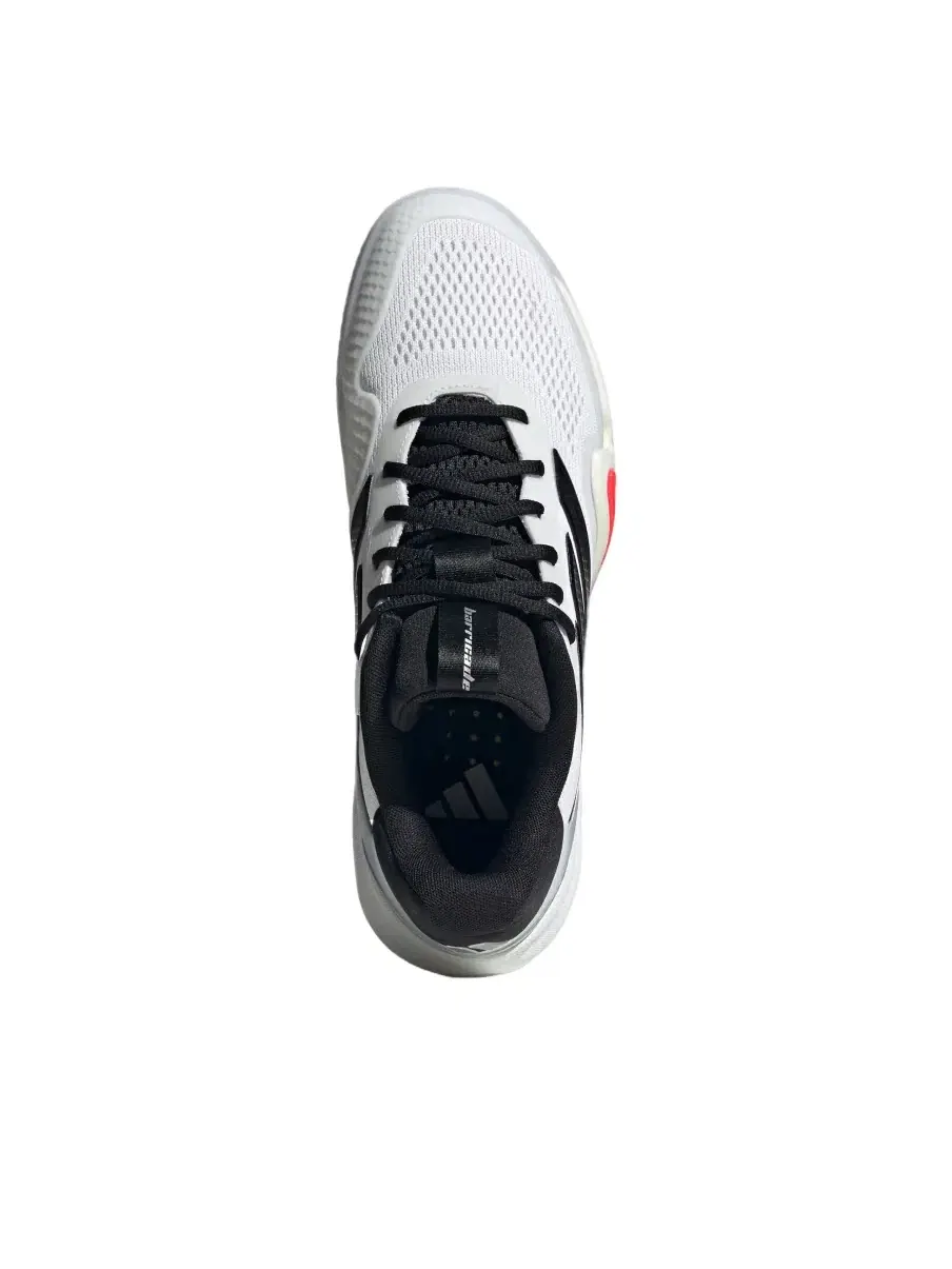 Мужские теннисные кроссовки с шнуровкой Barricade Adidas — изображение 4 из 5, белый