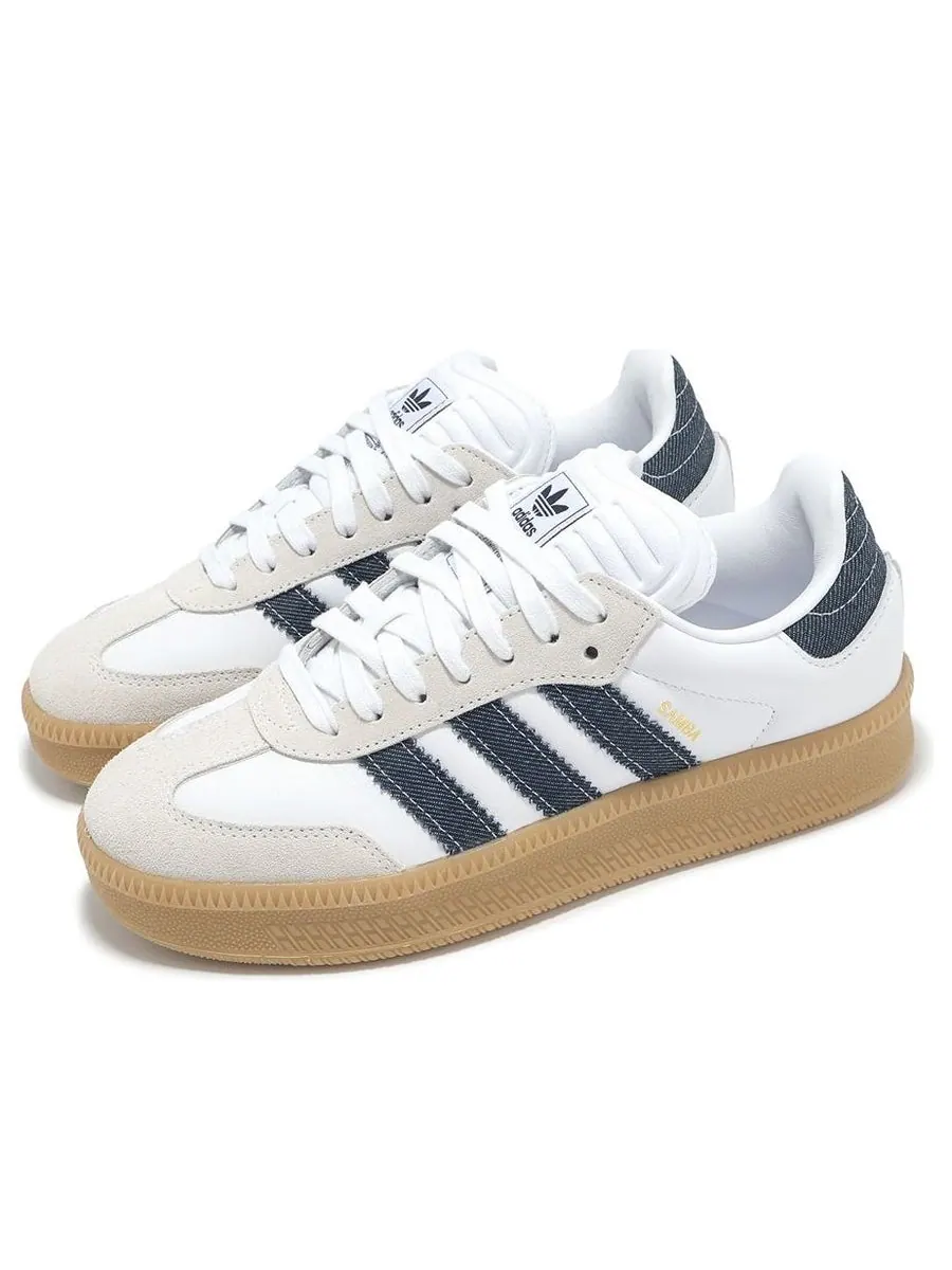 Кроссовки adidas Samba XLG 'Cloud White Night Indigo' — изображение 3 из 5, белый