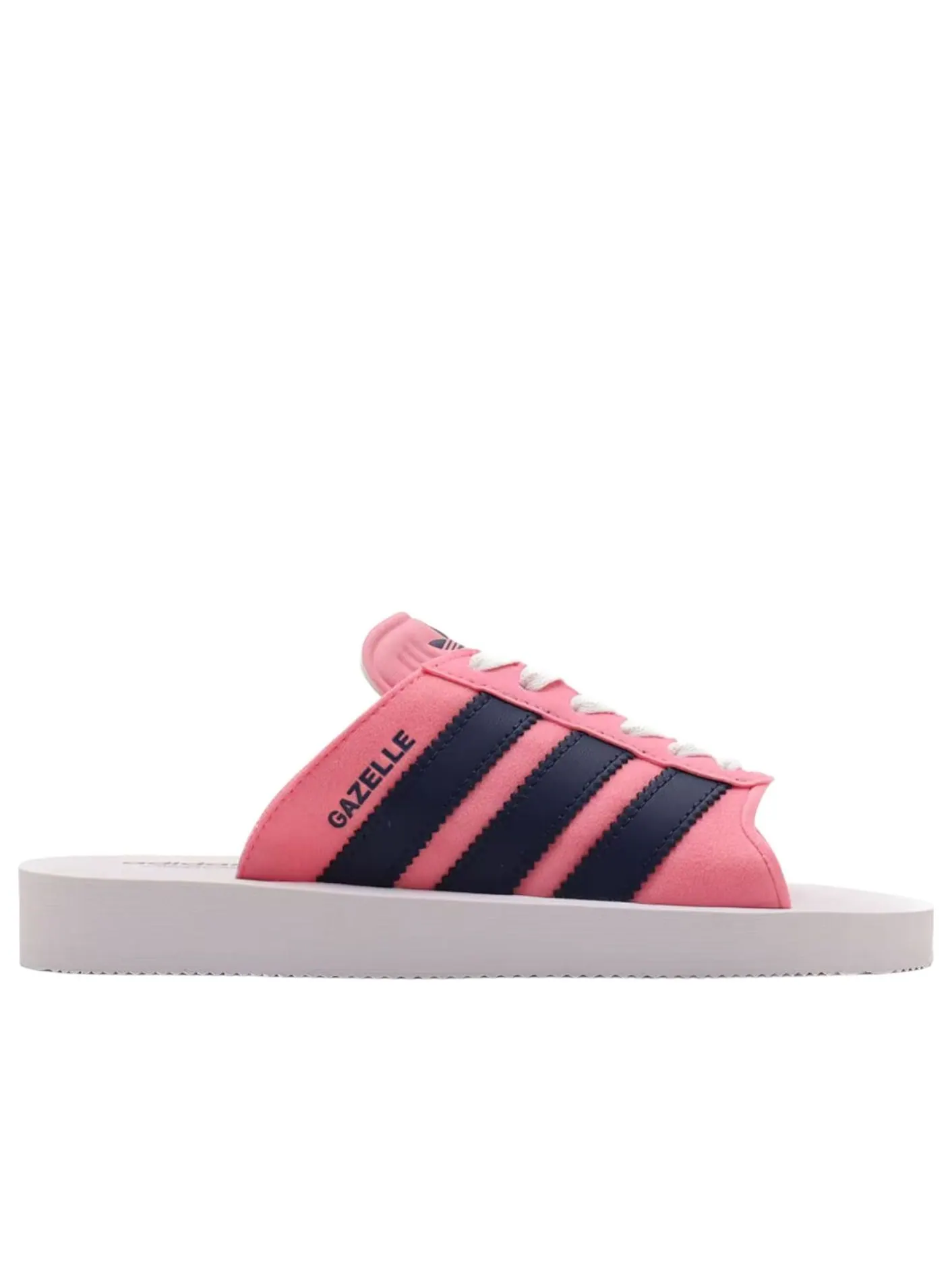 (WMNS) Пляжные шлепанцы Adidas Gazelle 'Розовый темно-синий' — изображение 6 из 6