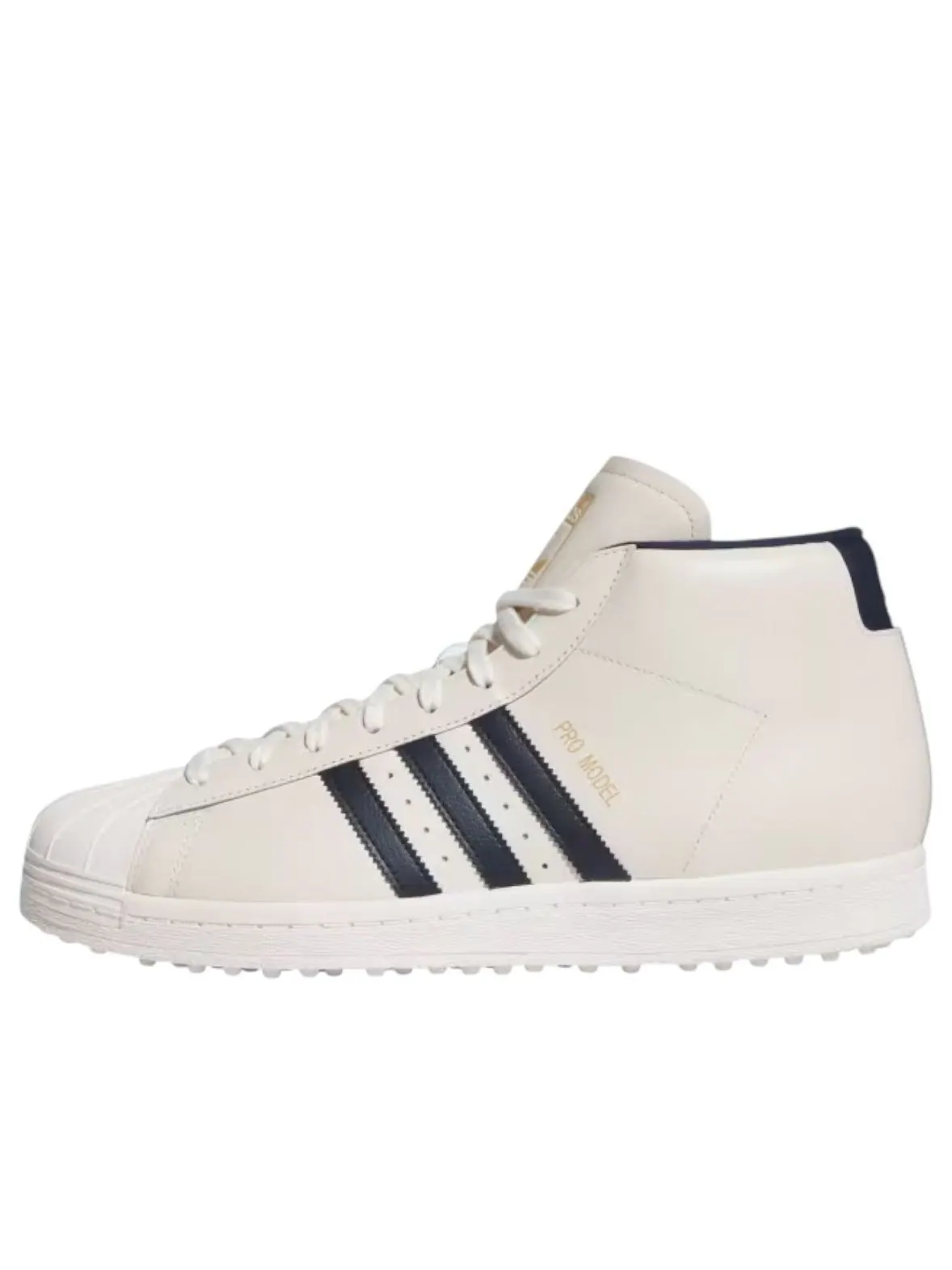 Кроссовки для гольфа Adidas Pro Model 'Chalk White' — изображение 1 из 5