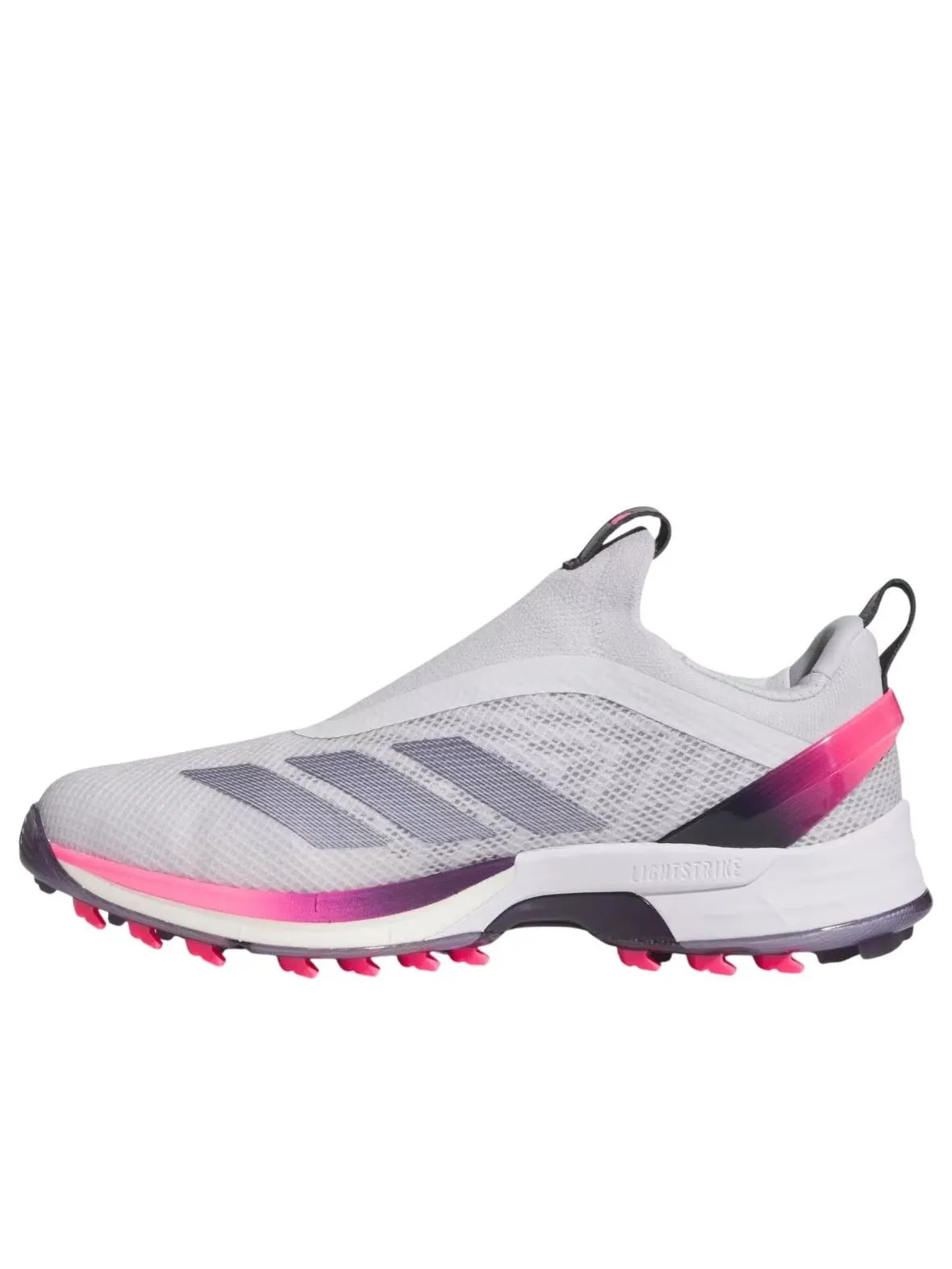 Adidas Adizero ZG Boa Golf 'Dash Grey Lucid Pink' — изображение 1 из 6, серый//розовый