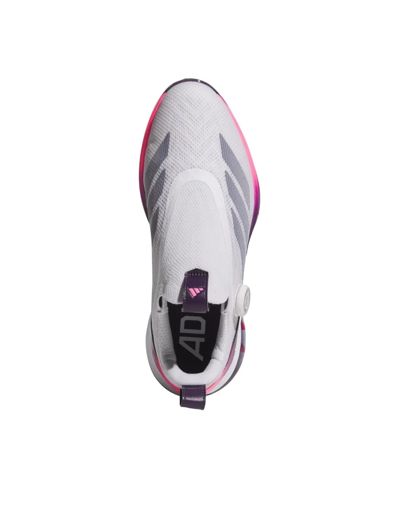 Adidas Adizero ZG Boa Golf 'Dash Grey Lucid Pink' — изображение 3 из 6, серый//розовый