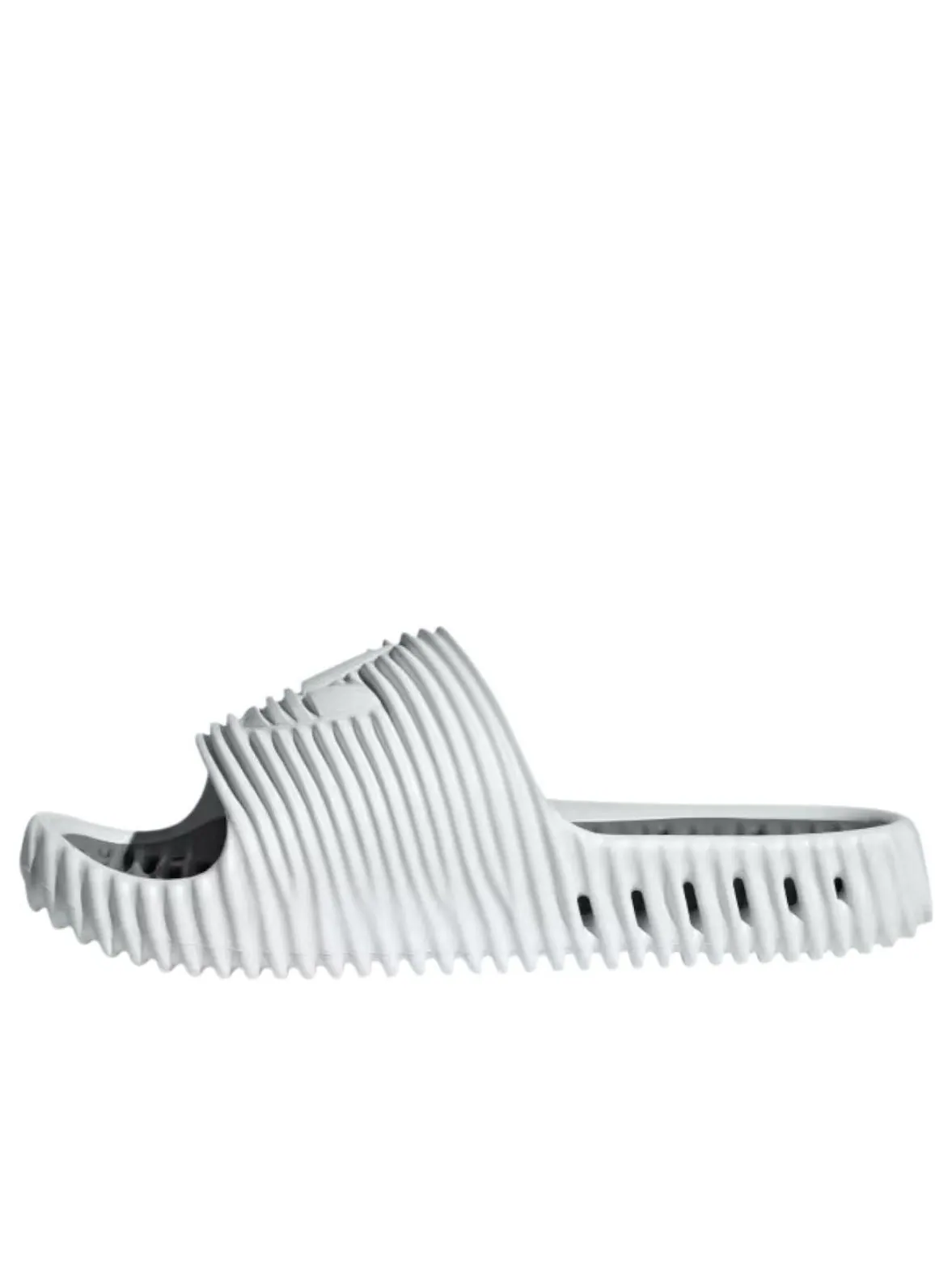 Шлепанцы Adidas Adilette 25 'Crystal White Grey Three' — изображение 1 из 6, белый/серый
