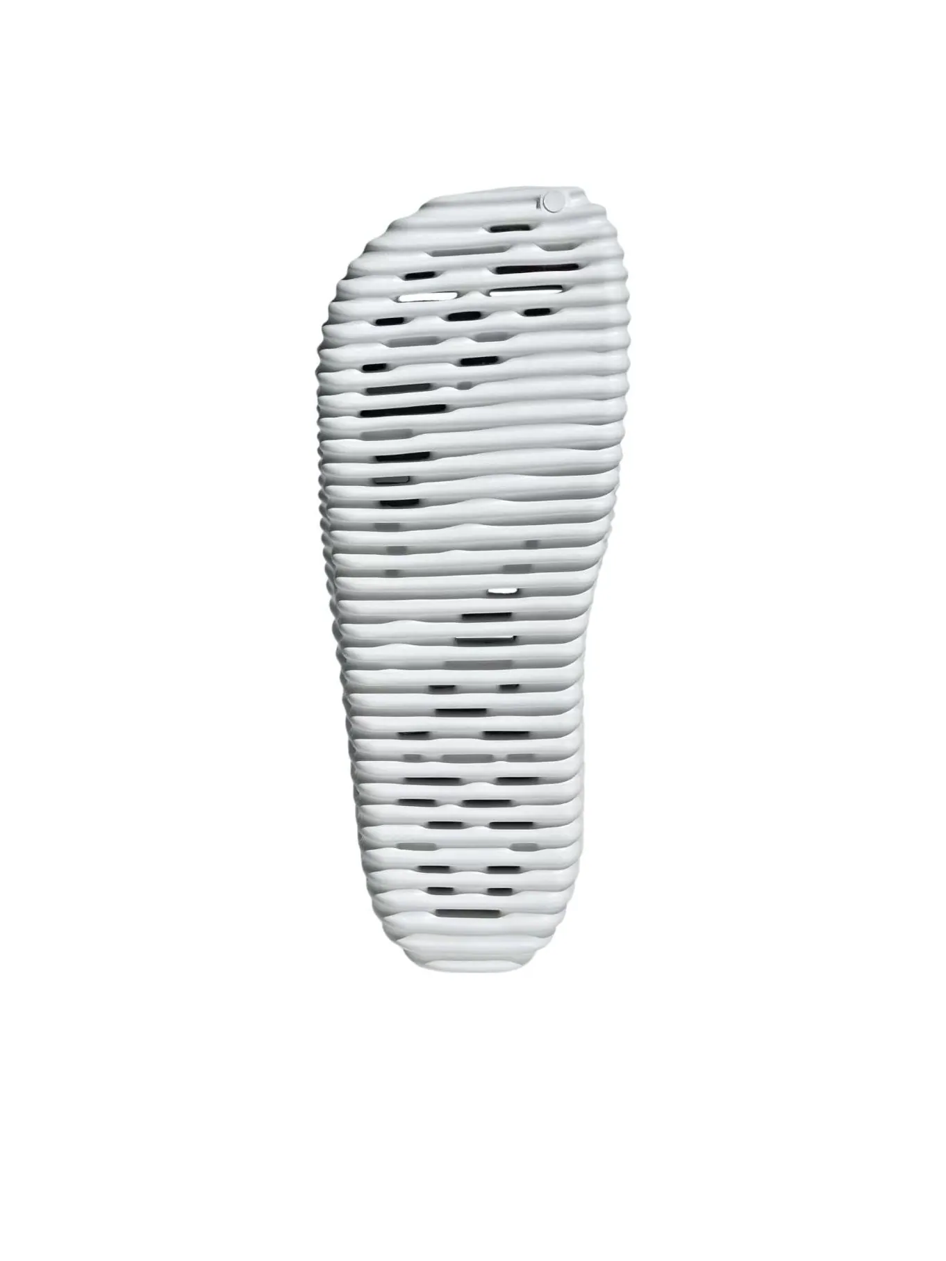Шлепанцы Adidas Adilette 25 'Crystal White Grey Three' — изображение 4 из 6, белый/серый