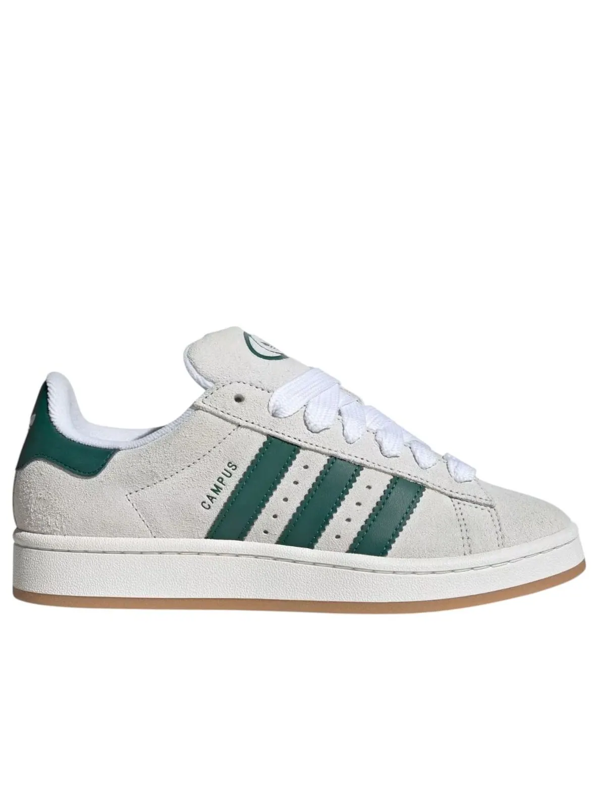 (WMNS) Adidas Campus 00s 'Crystal White' — изображение 5 из 5, белый/белый/зеленый