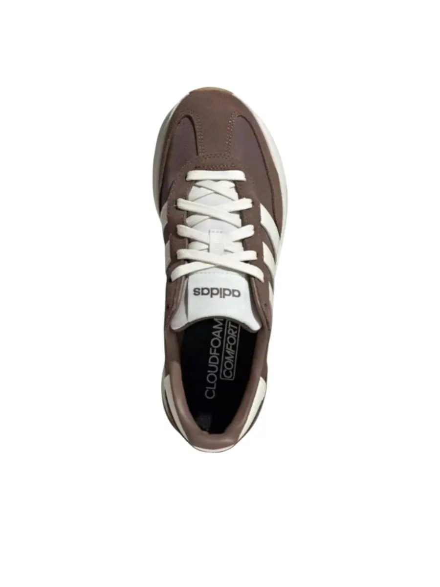 Кроссовки (WMNS) adidas Run 70s 2.0 'Earth Strata Off White Gum' — изображение 3 из 4, коричневый
