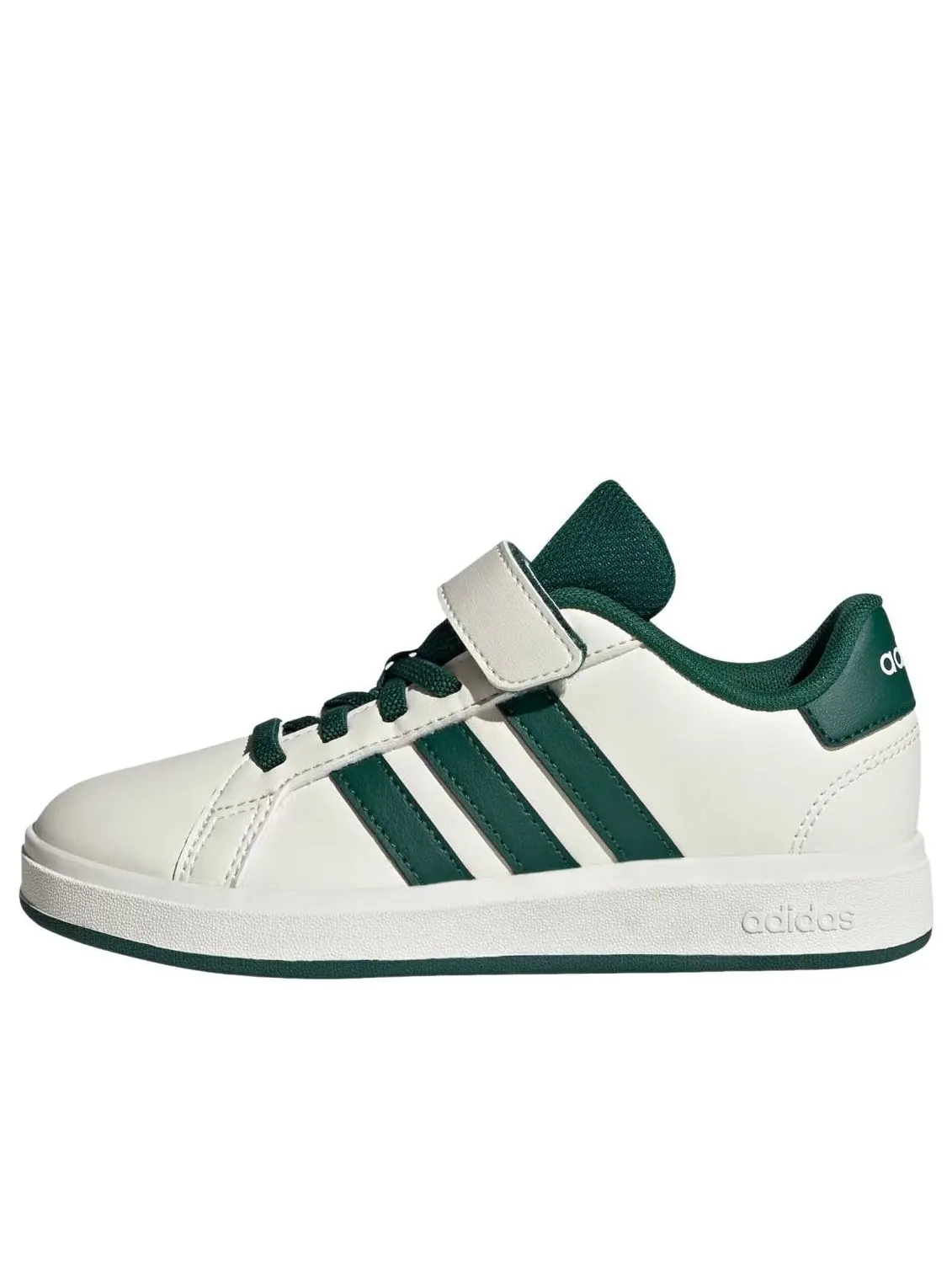 (PS) Adidas GrandCourt 2.0 'Off White Collegiate Green' — изображение 1 из 5, белый/зеленый/черный