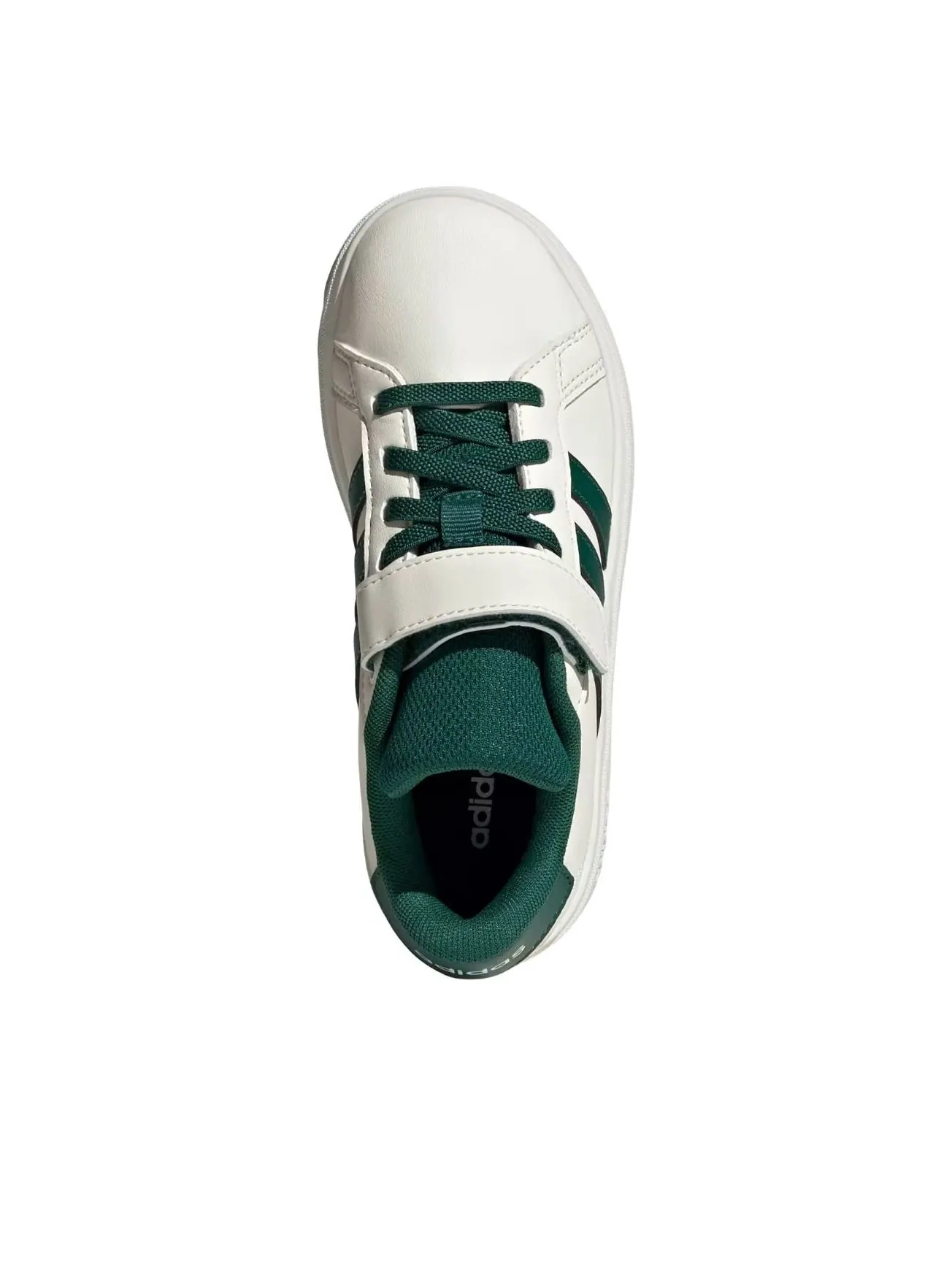 (PS) Adidas GrandCourt 2.0 'Off White Collegiate Green' — изображение 2 из 5, белый/зеленый/черный