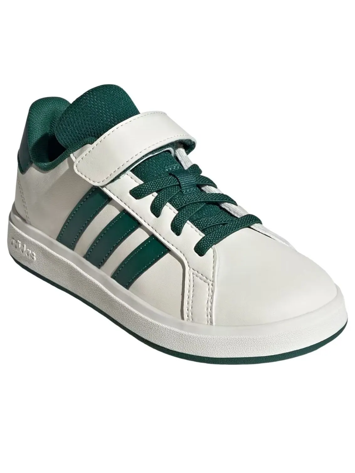 (PS) Adidas GrandCourt 2.0 'Off White Collegiate Green' — изображение 4 из 5, белый/зеленый/черный