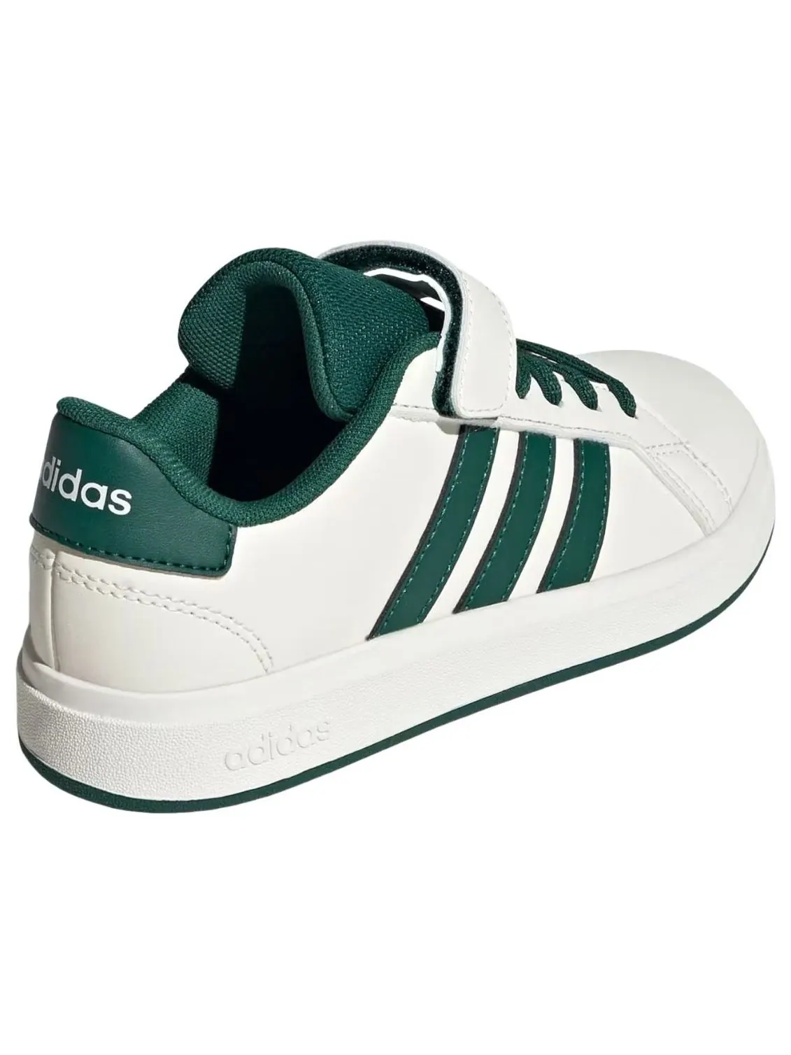 (PS) Adidas GrandCourt 2.0 'Off White Collegiate Green' — изображение 5 из 5, белый/зеленый/черный