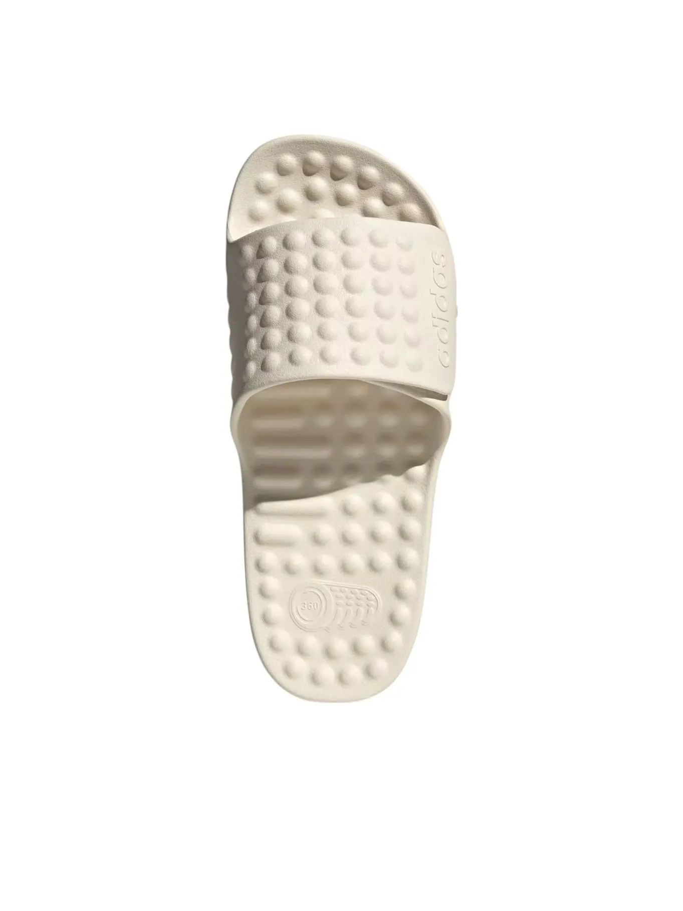 Шлепанцы adidas Adissage 360Rec Slides 'Off White' — изображение 3 из 4, белый