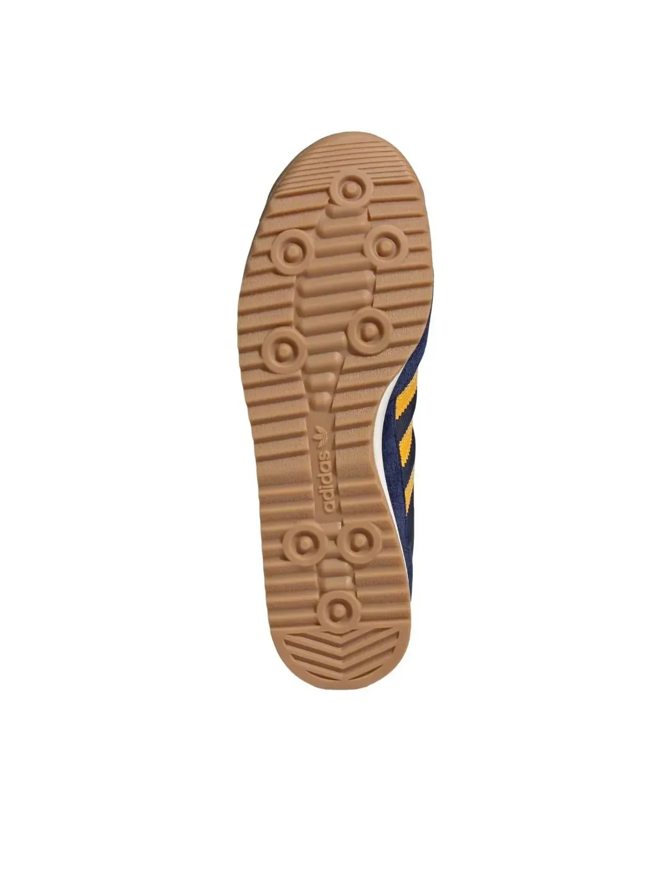 Кроссовки Adidas SL 72 RS 'Dark Blue Yellow' — изображение 4 из 5, темно-синий