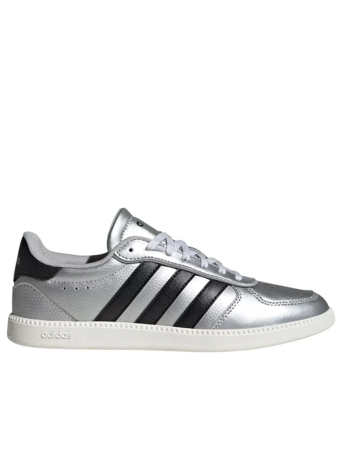 (WMNS) Adidas Breaknet Sleek 'Matte Silver' — изображение 4 из 5, серебристый/черный/белый