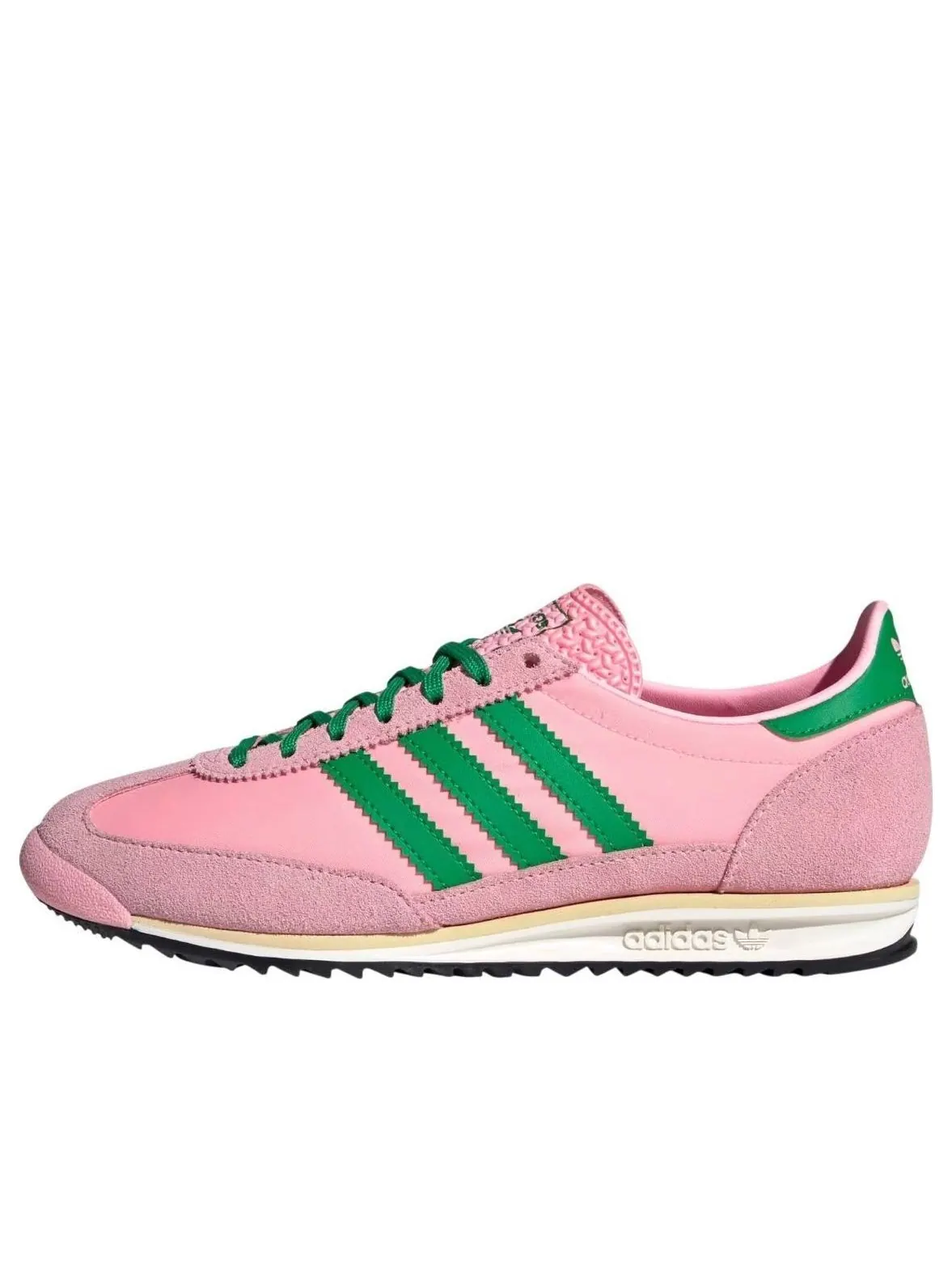 (WMNS) Adidas SL 72 'Glow Pink Green' — изображение 1 из 6, розовый/зеленый/черный