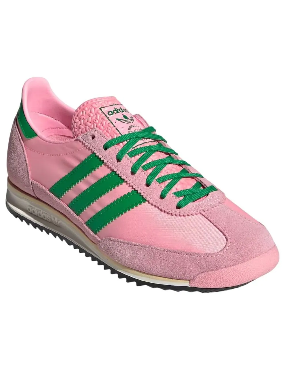 (WMNS) Adidas SL 72 'Glow Pink Green' — изображение 5 из 6, розовый/зеленый/черный