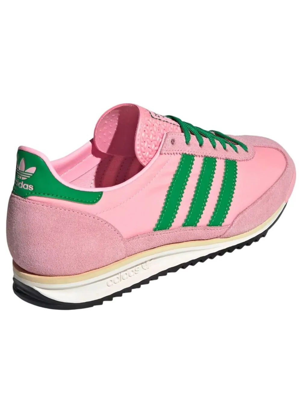 (WMNS) Adidas SL 72 'Glow Pink Green' — изображение 6 из 6, розовый/зеленый/черный