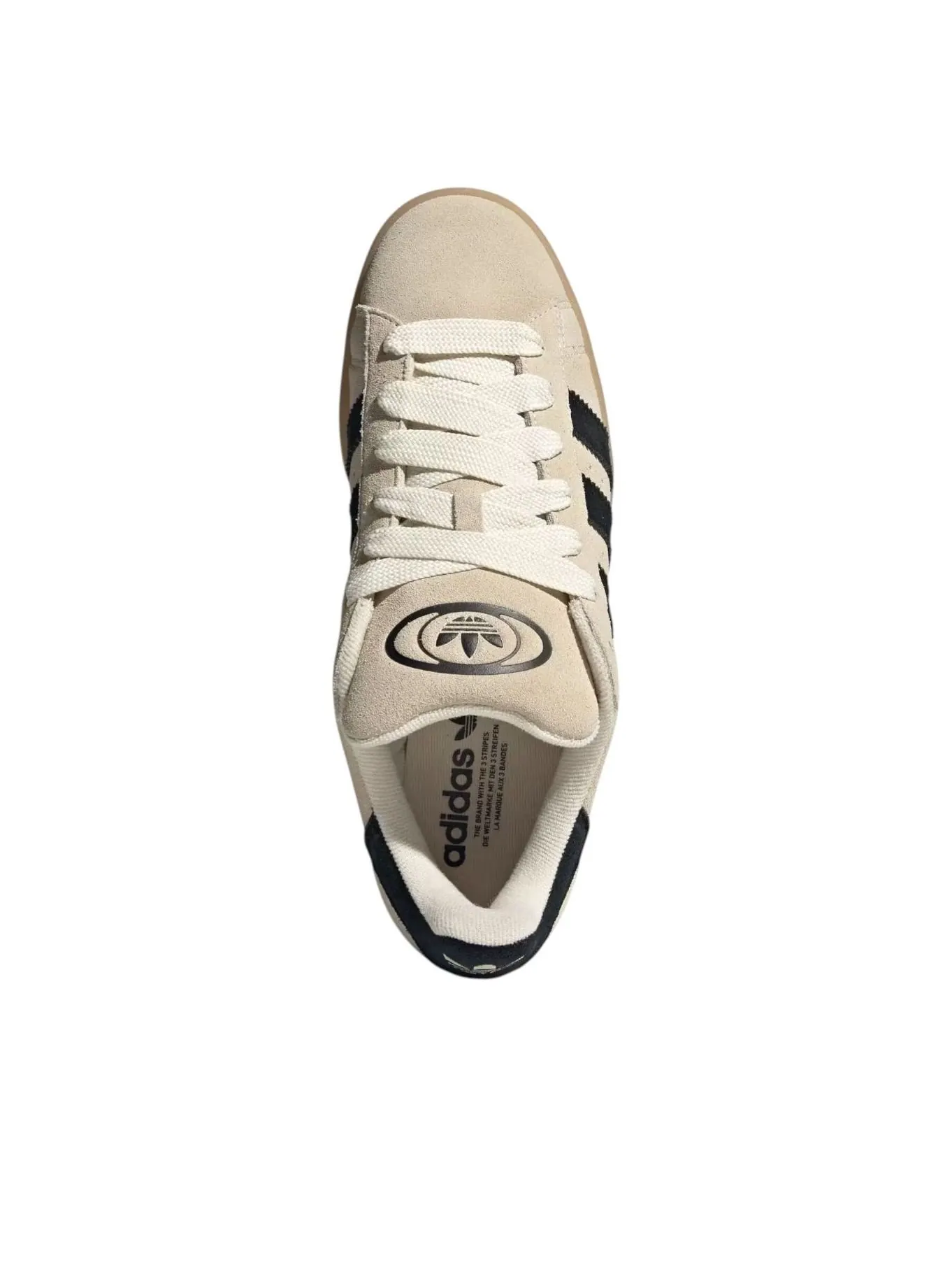 Кроссовки adidas Campus 00s 'Gum Cream White' — изображение 4 из 5, бежевый