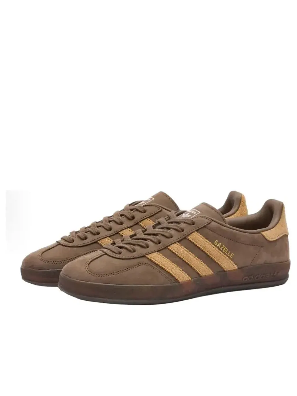Кроссовки Adidas Gazelle Indoor 'Cargo Brown Beige' — изображение 2 из 2, коричневый