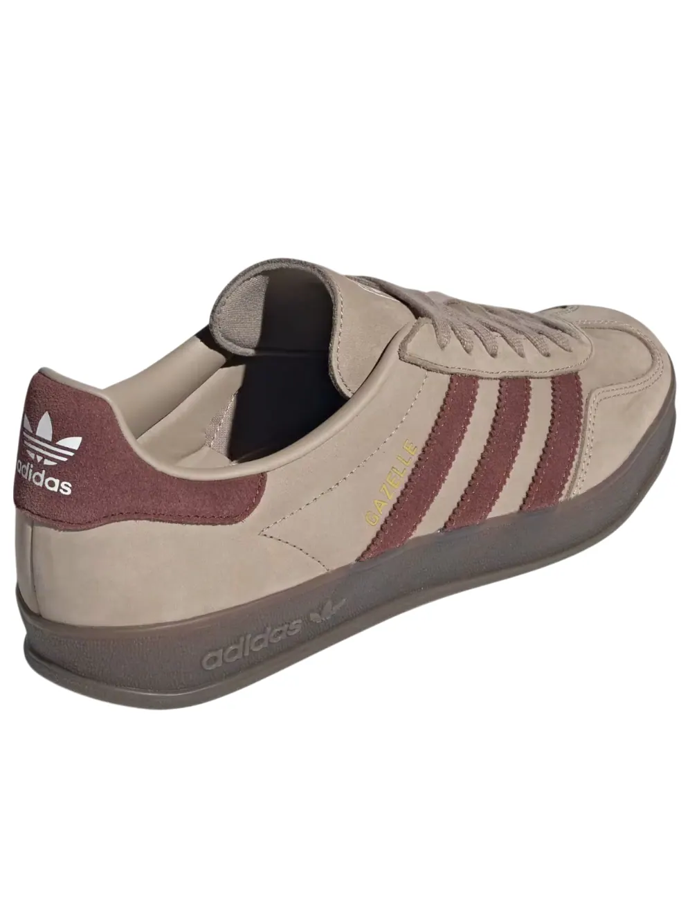 Adidas Gazelle Indoor 'Trace Khaki Fox Brown' — изображение 5 из 5, хаки/коричневый/белый