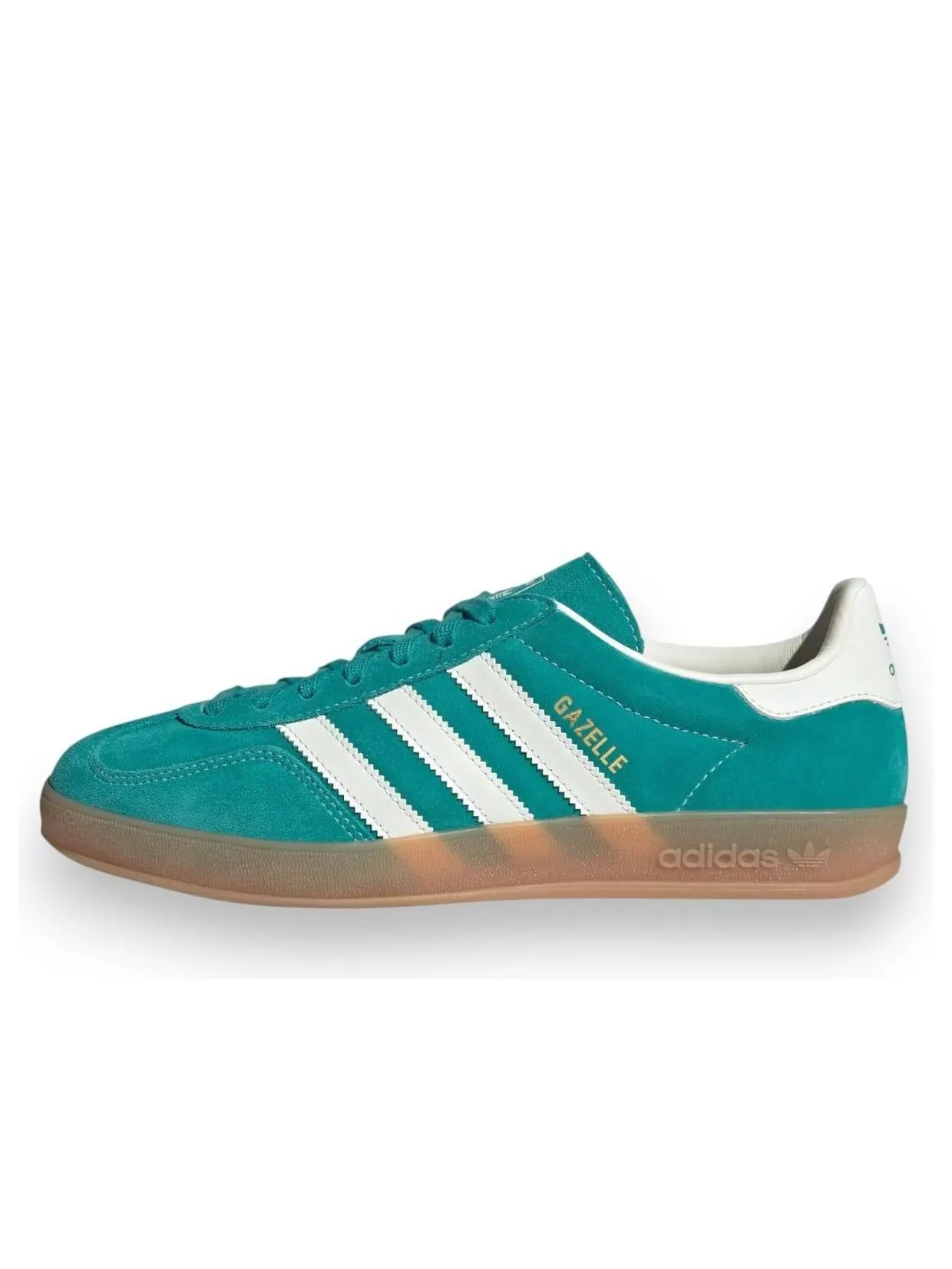 Кроссовки adidas Gazelle Indoor 'Pure Teal Off White' — изображение 1 из 5, зеленый
