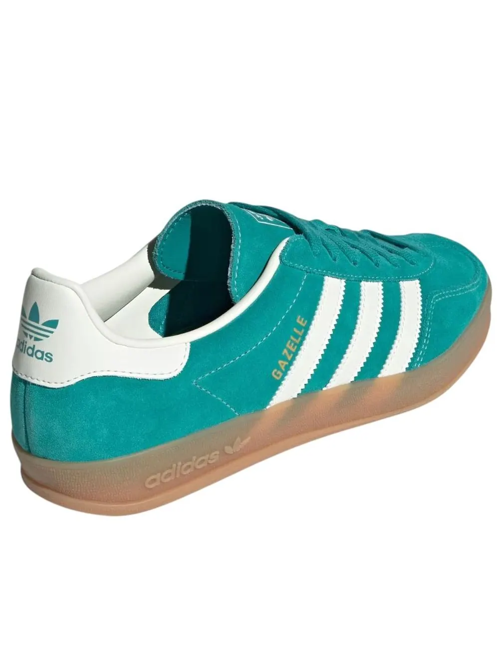 Кроссовки adidas Gazelle Indoor 'Pure Teal Off White' — изображение 3 из 5, зеленый