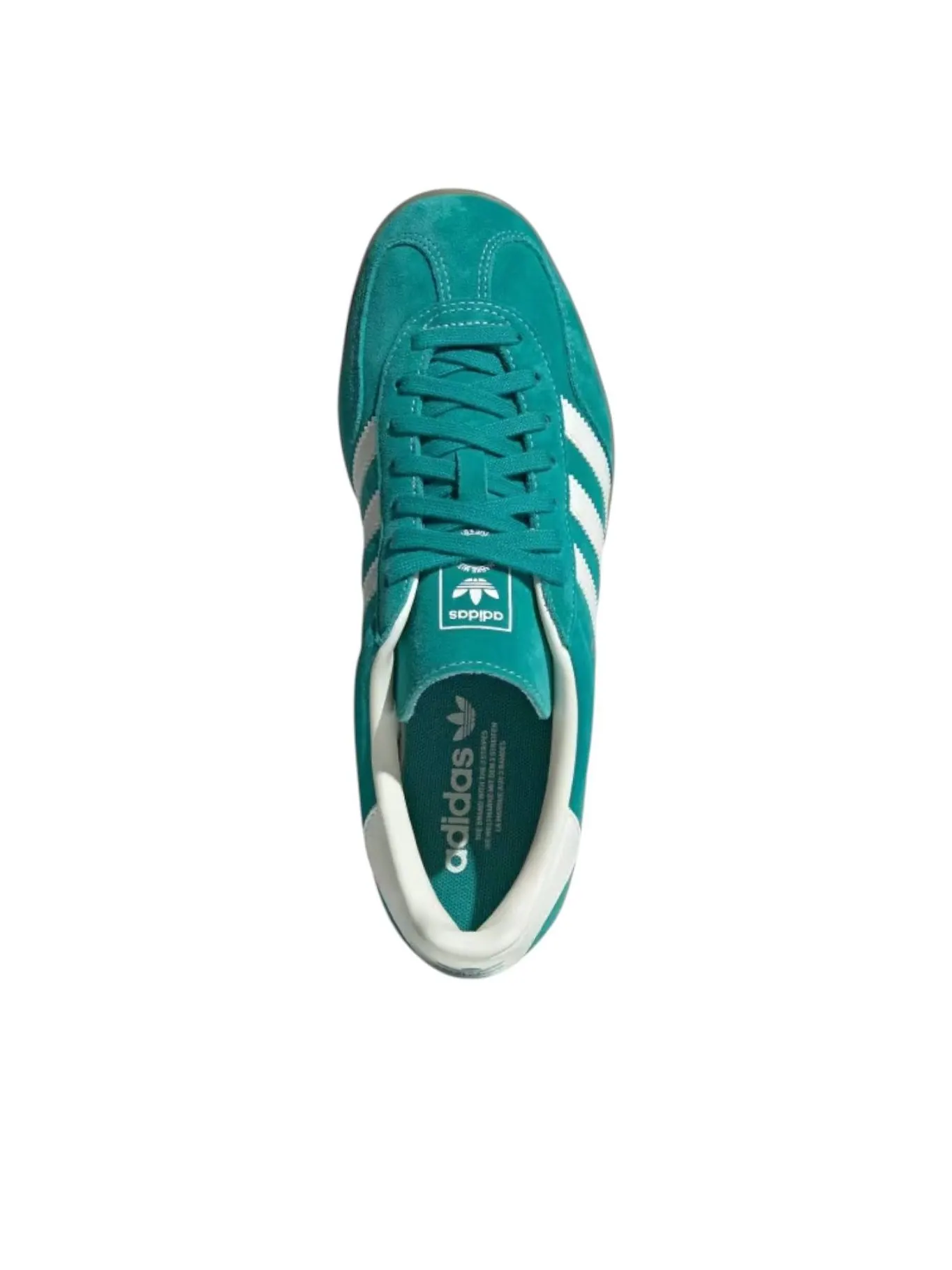 Кроссовки adidas Gazelle Indoor 'Pure Teal Off White' — изображение 4 из 5, зеленый