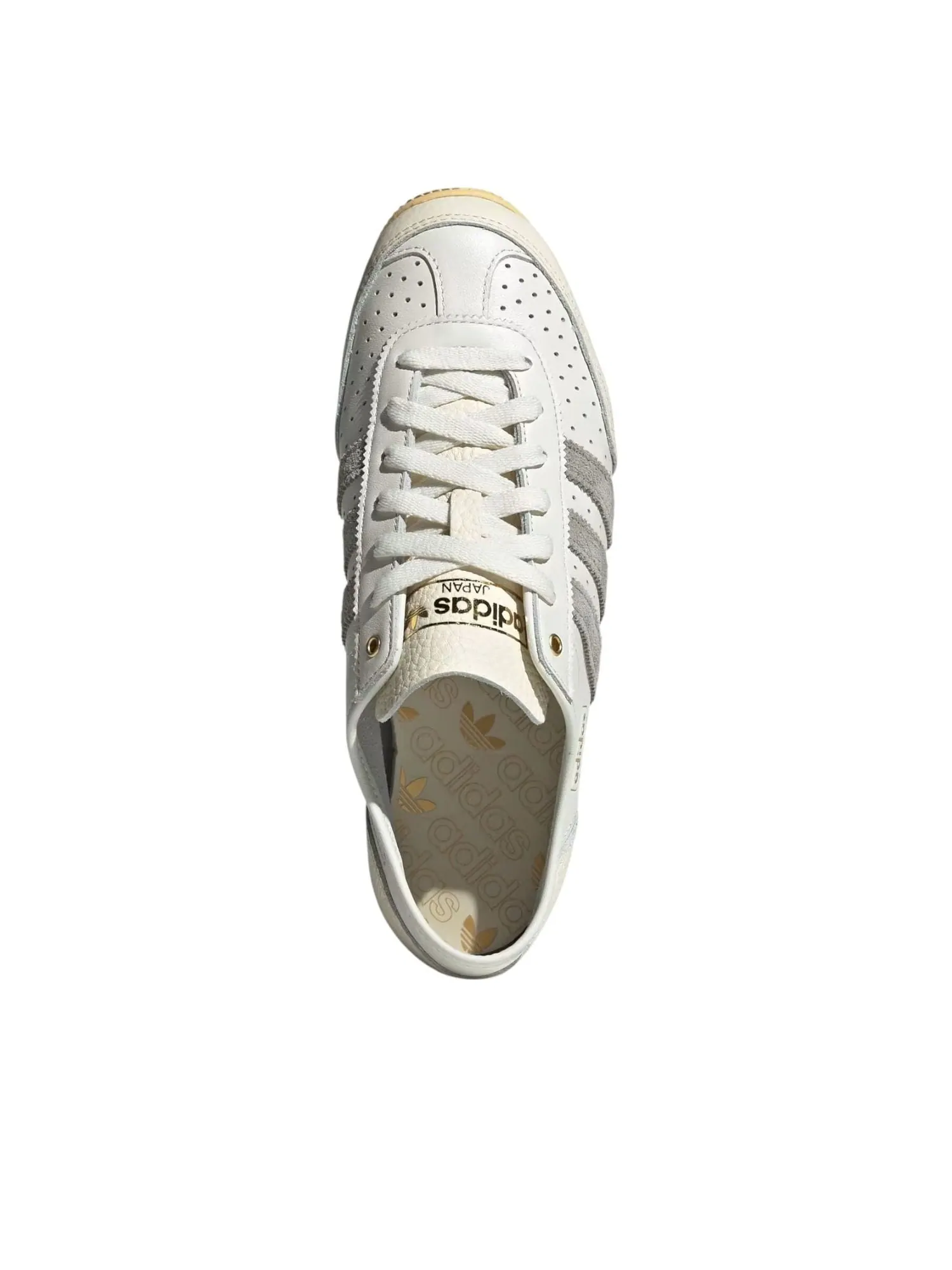 Кроссовки (WMNS) adidas Japan Decon 'Off White Silver Pebble Orange Tint' — изображение 4 из 6, белый