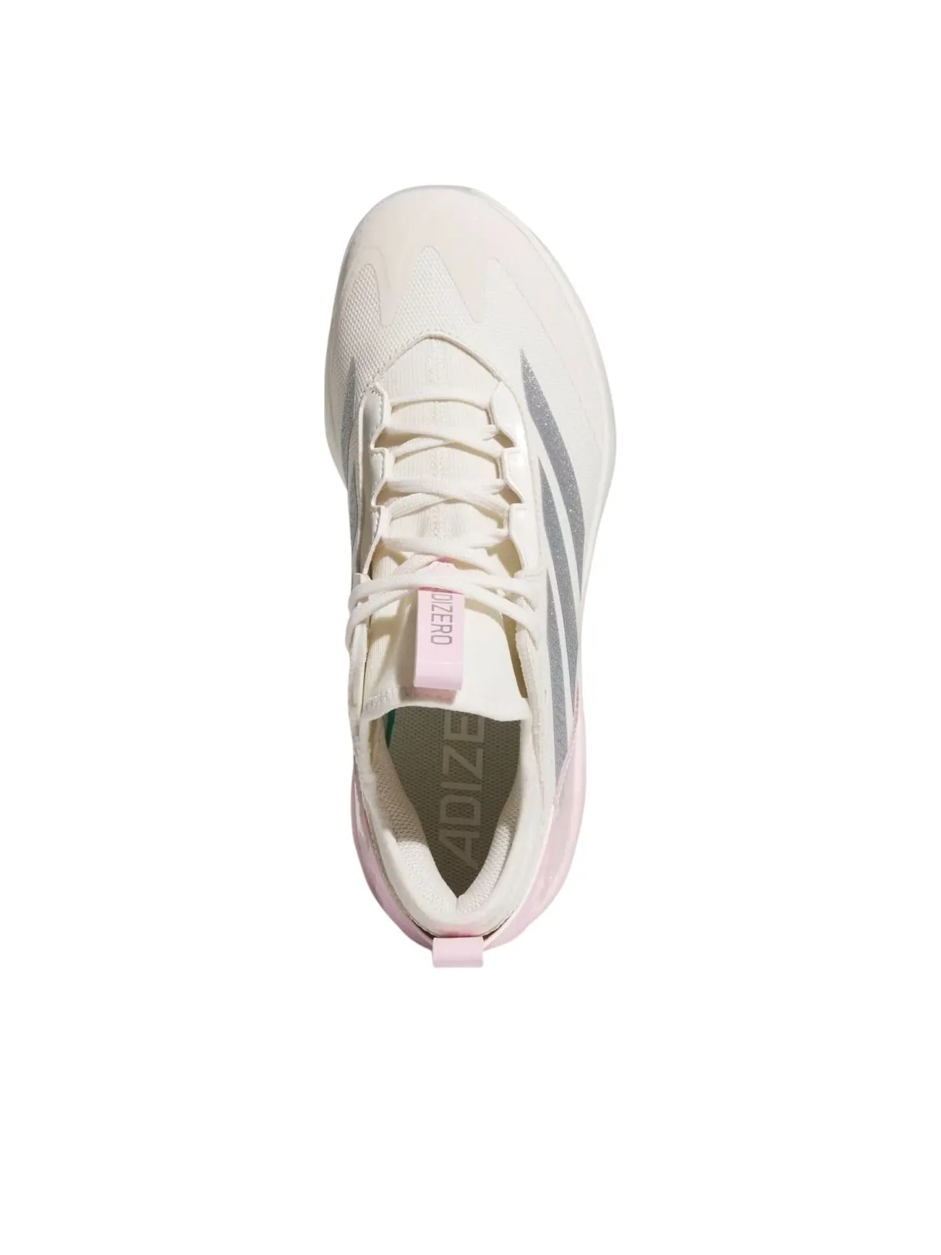 Кроссовки (WMNS) adidas Adizero Instinct+ 2.0 'Chalk White Silver Metallic' — изображение 2 из 5, белый