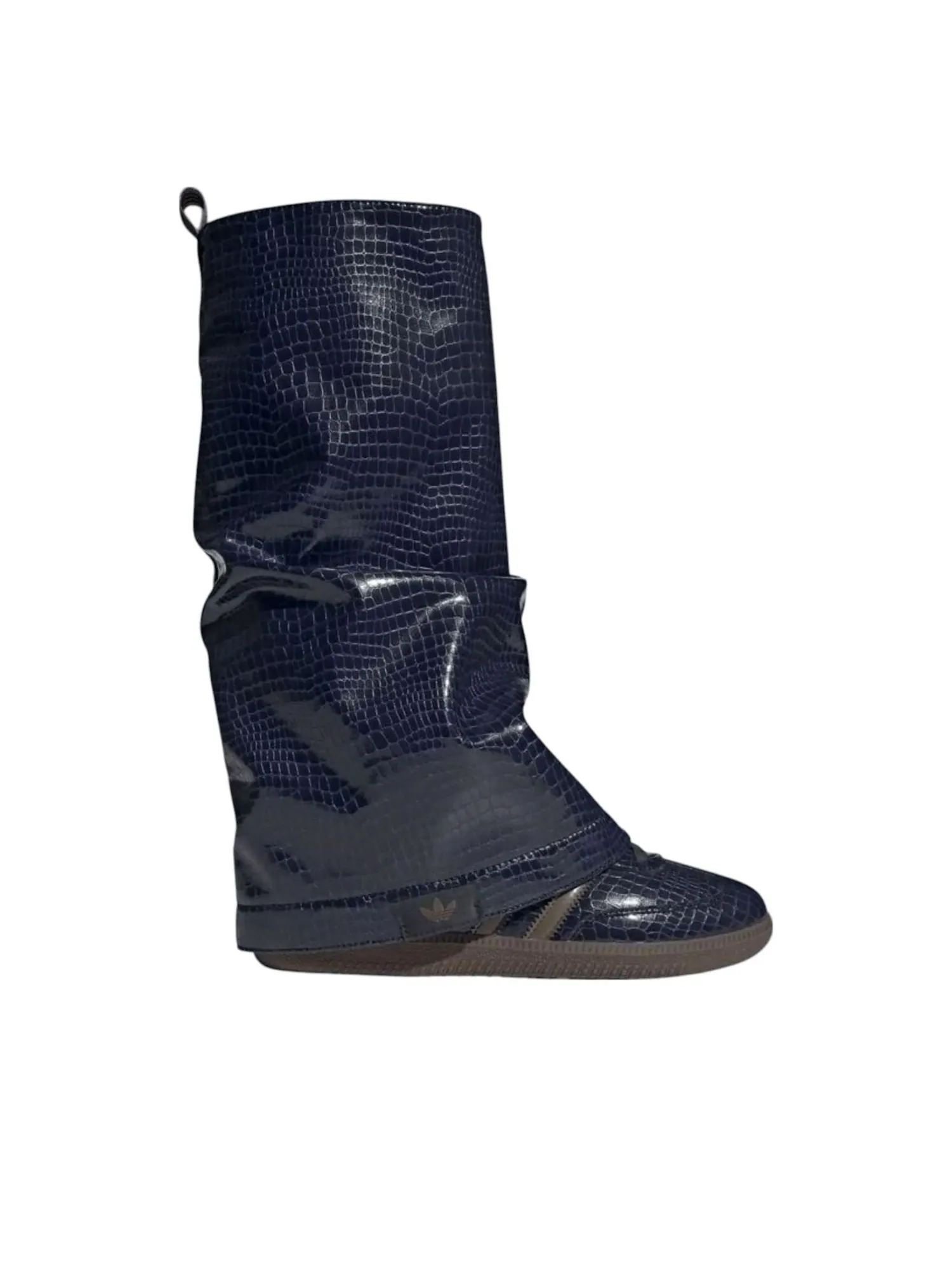 Кроссовки (WMNS) adidas Samba 'Snakeskin Boot' — изображение 2 из 5, черный
