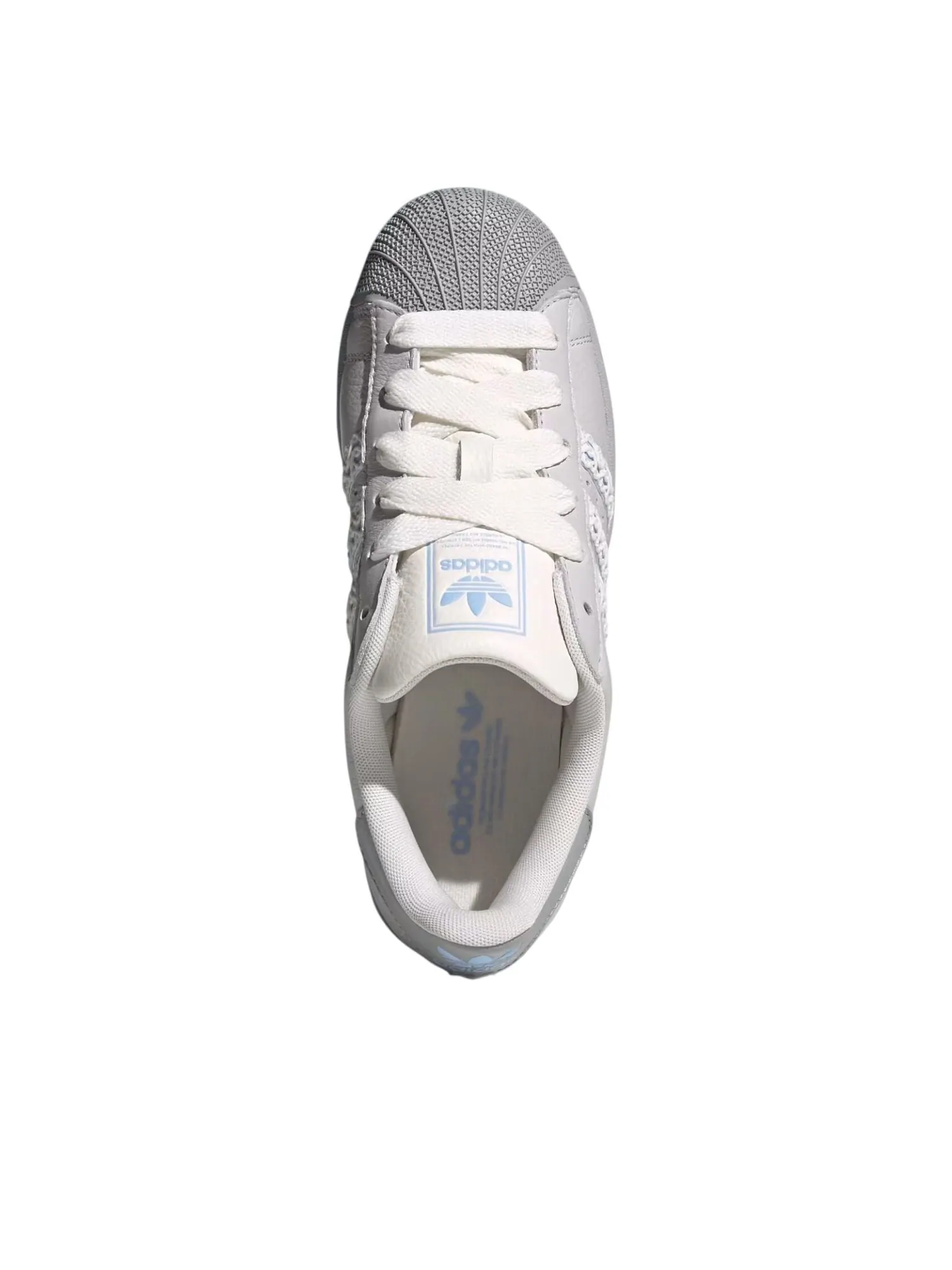 (WMNS) Adidas Superstar II 'Grey White Stone' — изображение 3 из 5, серый/белый