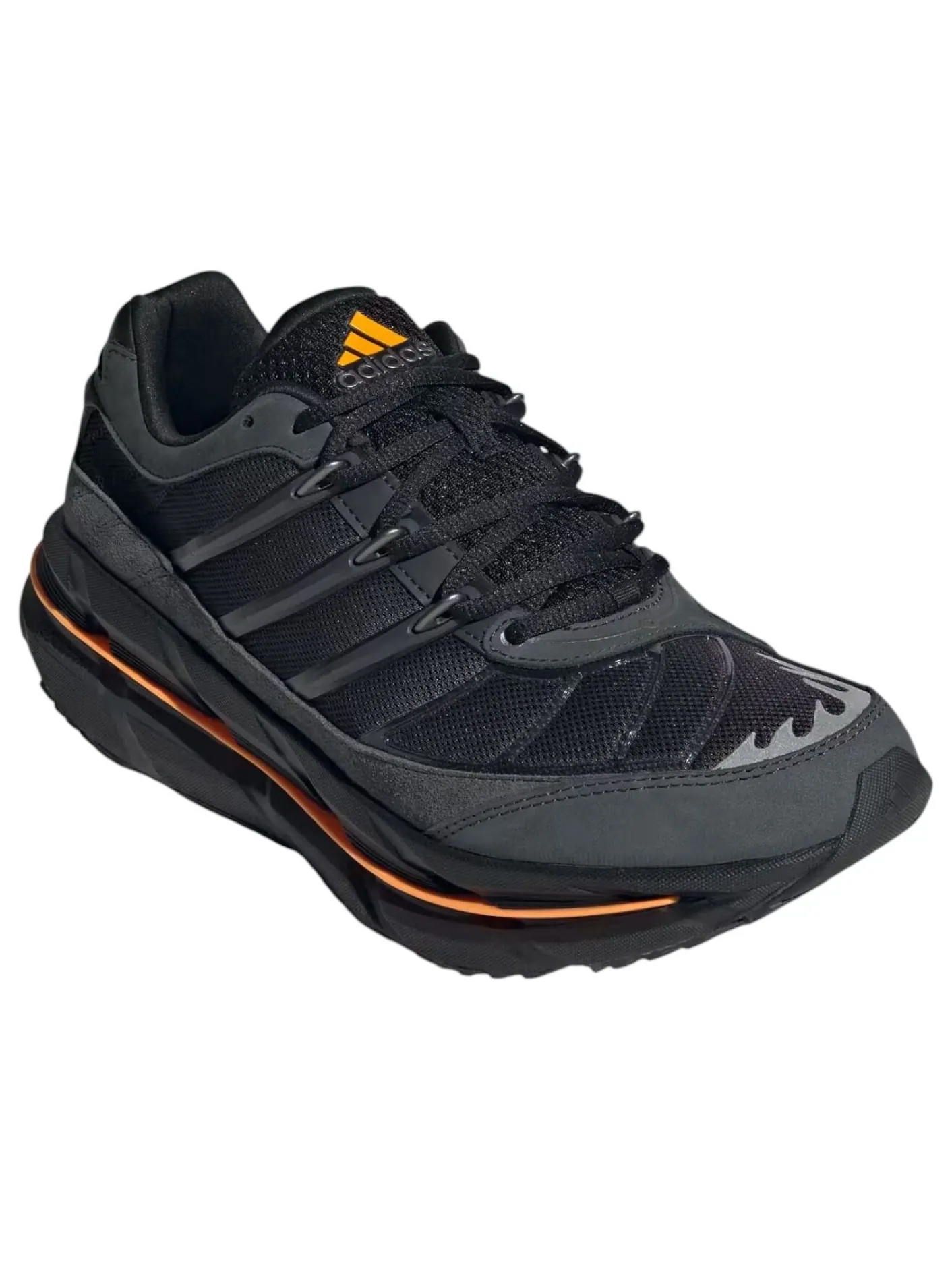 Adidas Adistar HRMY 'Carbon Core Black Crew Orange' — изображение 2 из 5, черный/оранжевый